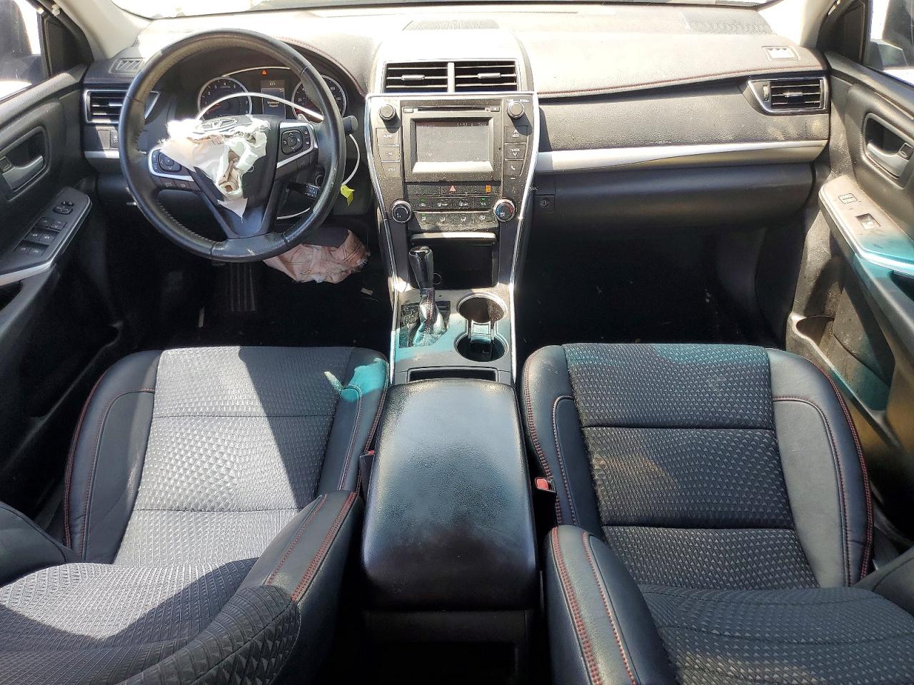2015 Toyota Camry Se Black vin: 4T1BF1FK4FU096699