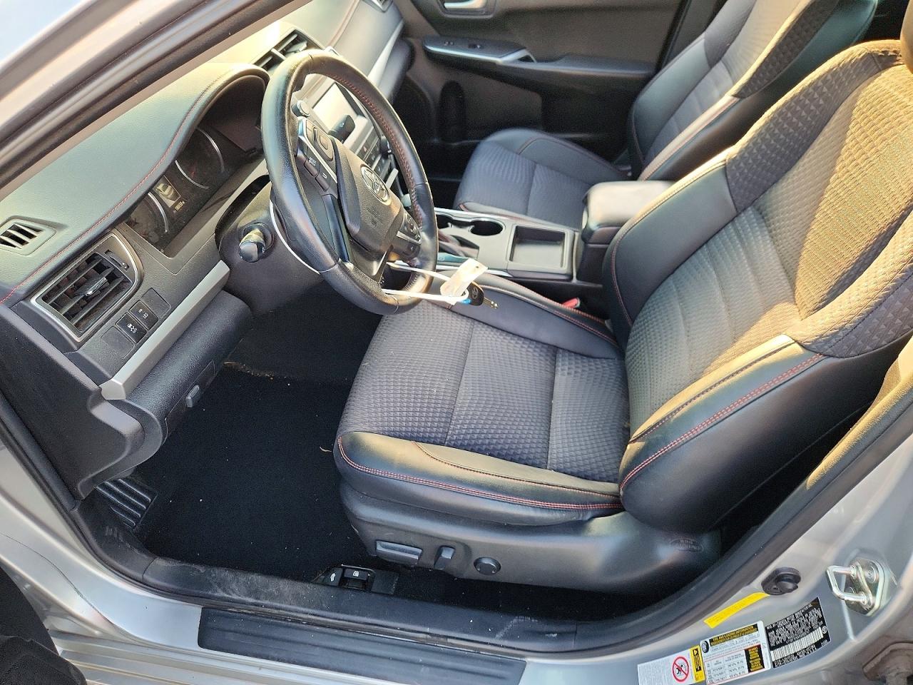 2015 Toyota Camry Se Silver vin: 4T1BF1FK4FU099747
