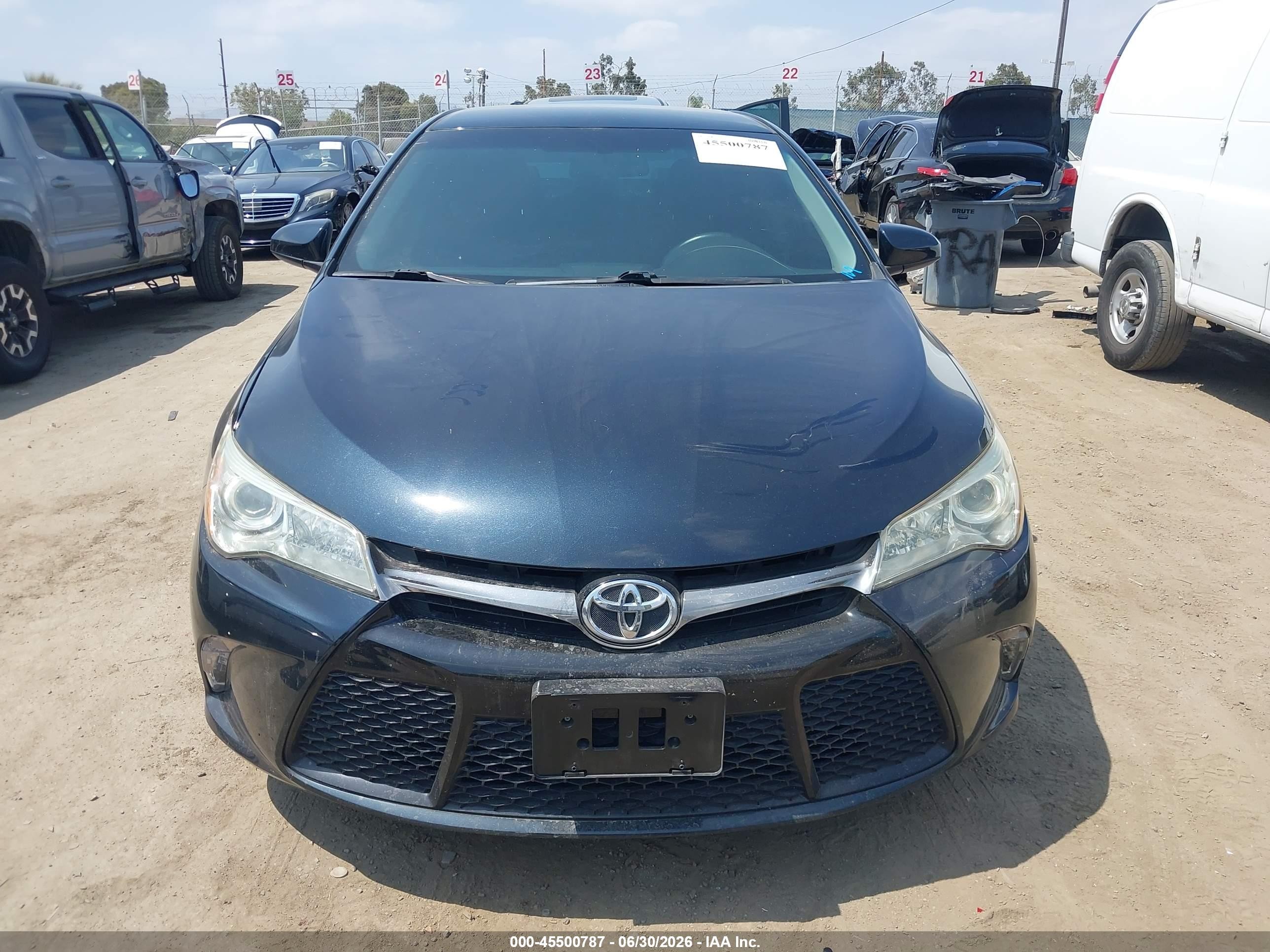2015 Toyota Camry Xse Dark Blue vin: 4T1BF1FK4FU104378