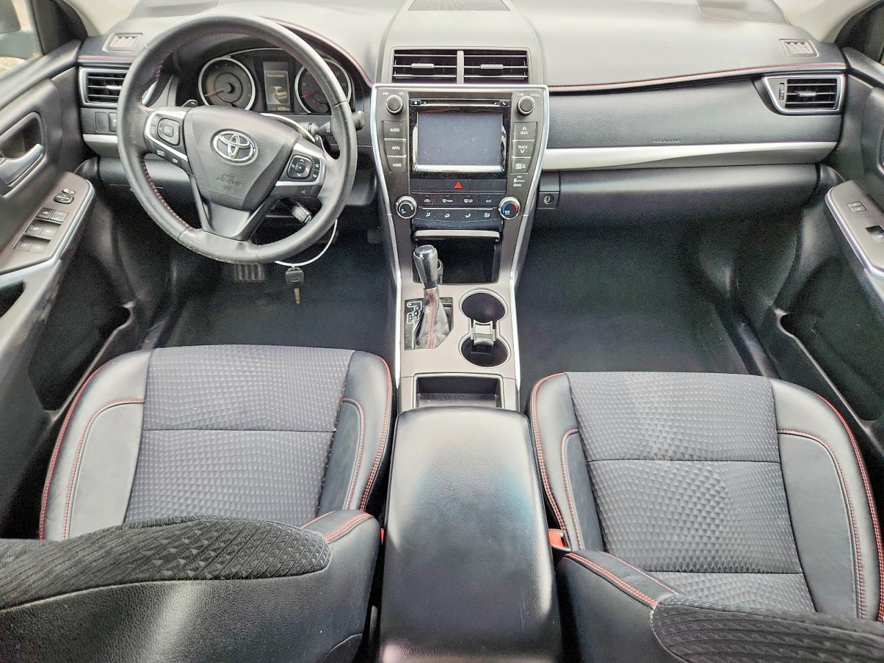 2015 Toyota Camry Se Black vin: 4T1BF1FK4FU105398