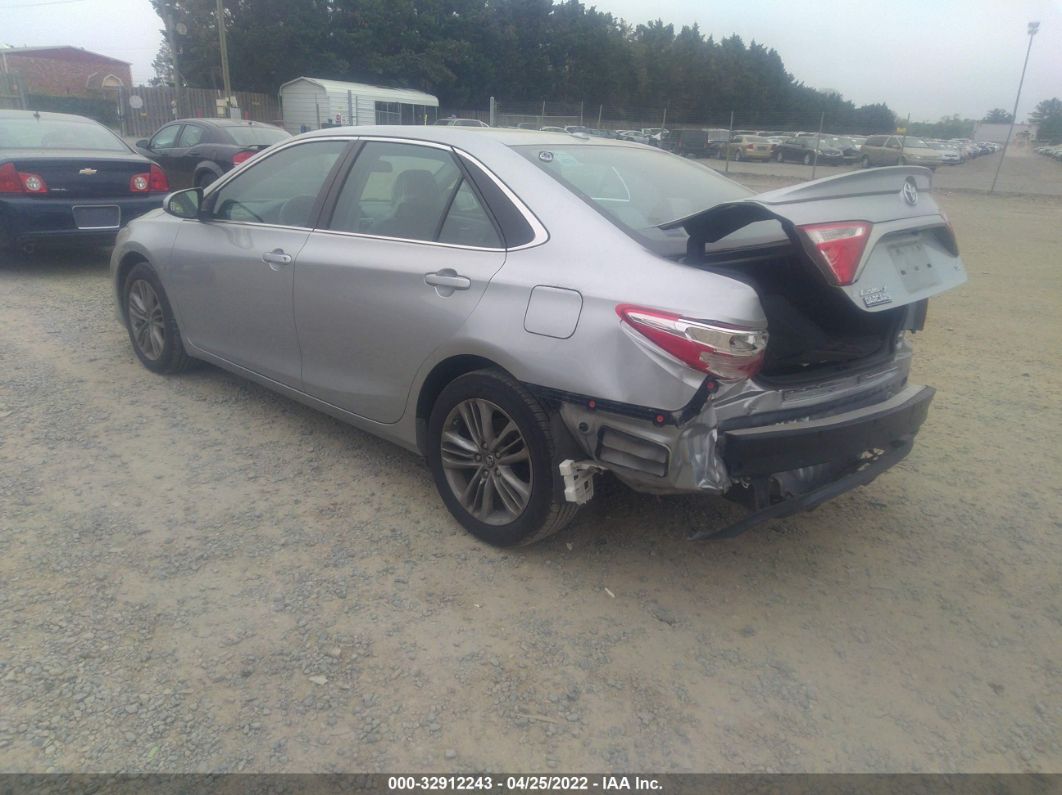 2015 Toyota Camry Xle/se/le/xse Silver vin: 4T1BF1FK4FU113565