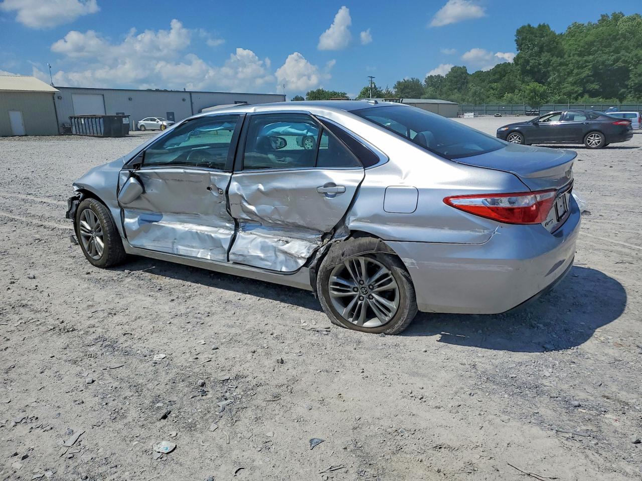 2015 Toyota Camry Se Silver vin: 4T1BF1FK4FU113565