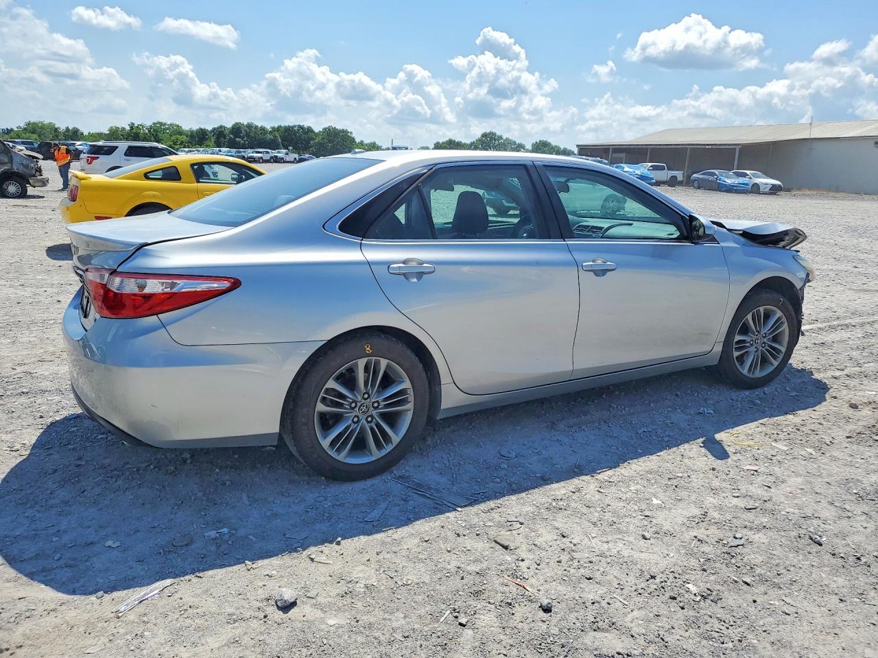 2015 Toyota Camry Se Silver vin: 4T1BF1FK4FU113565