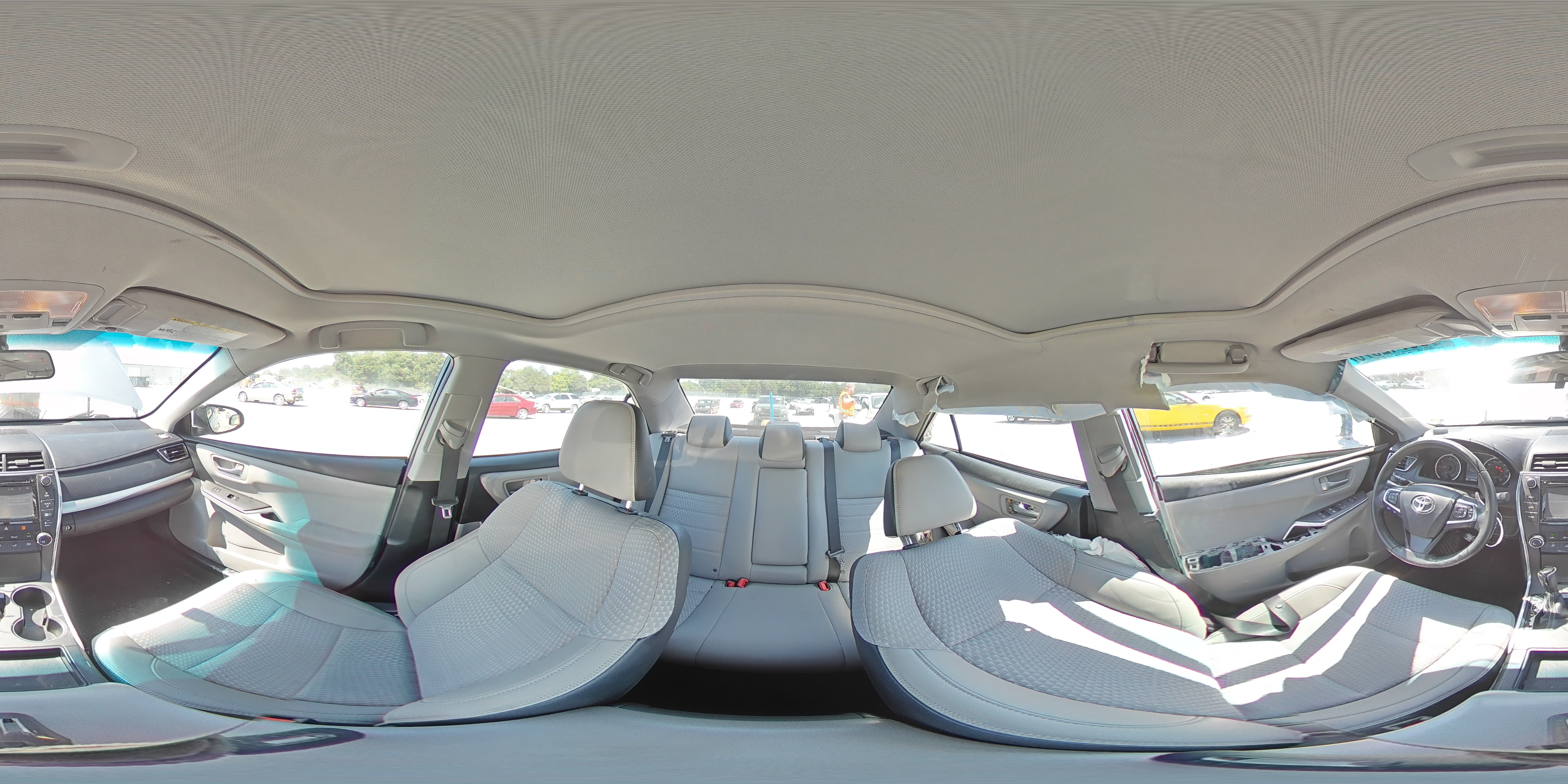 2015 Toyota Camry Se Silver vin: 4T1BF1FK4FU113565