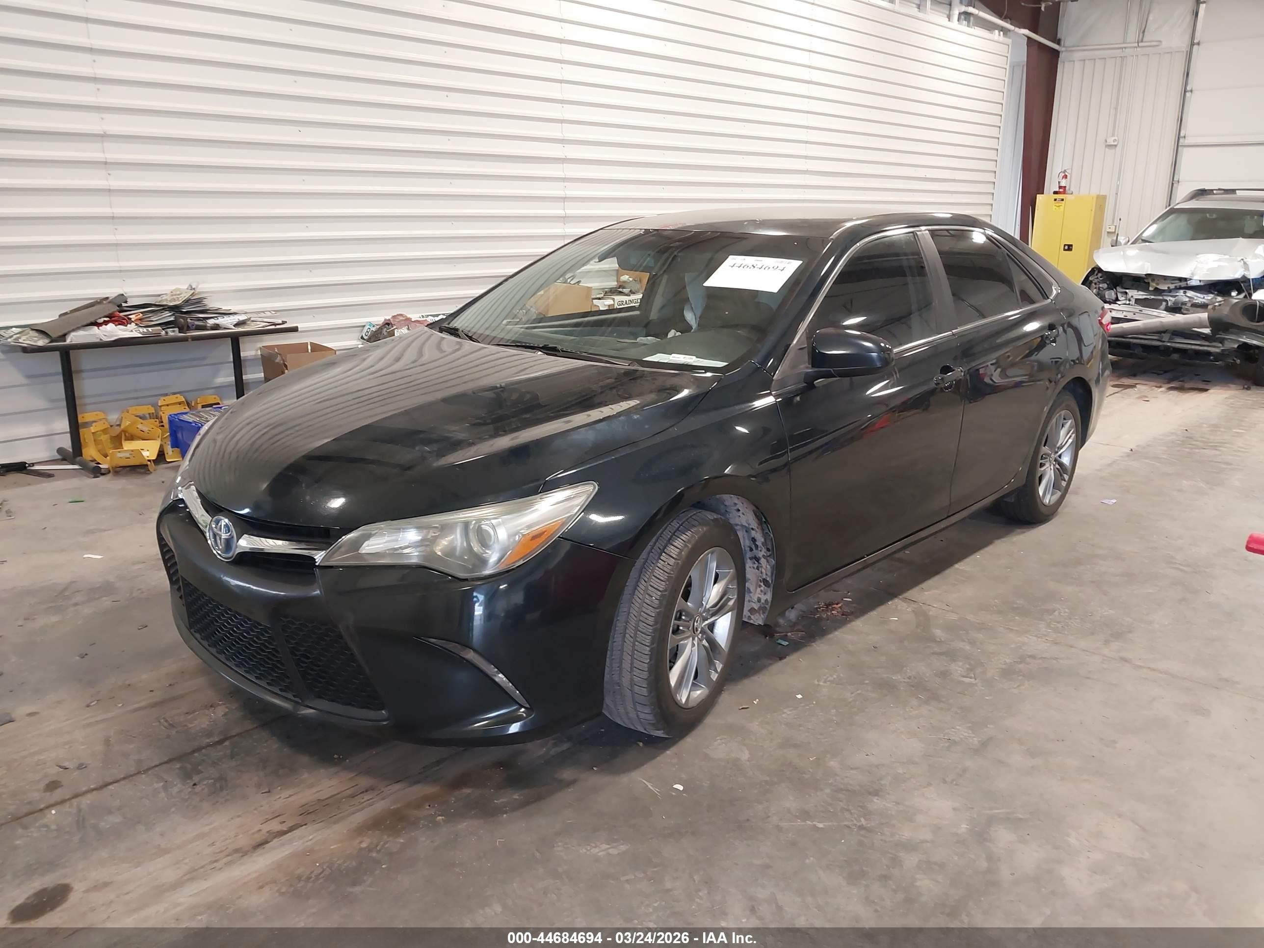 2015 Toyota Camry Se Dark Blue vin: 4T1BF1FK4FU478294