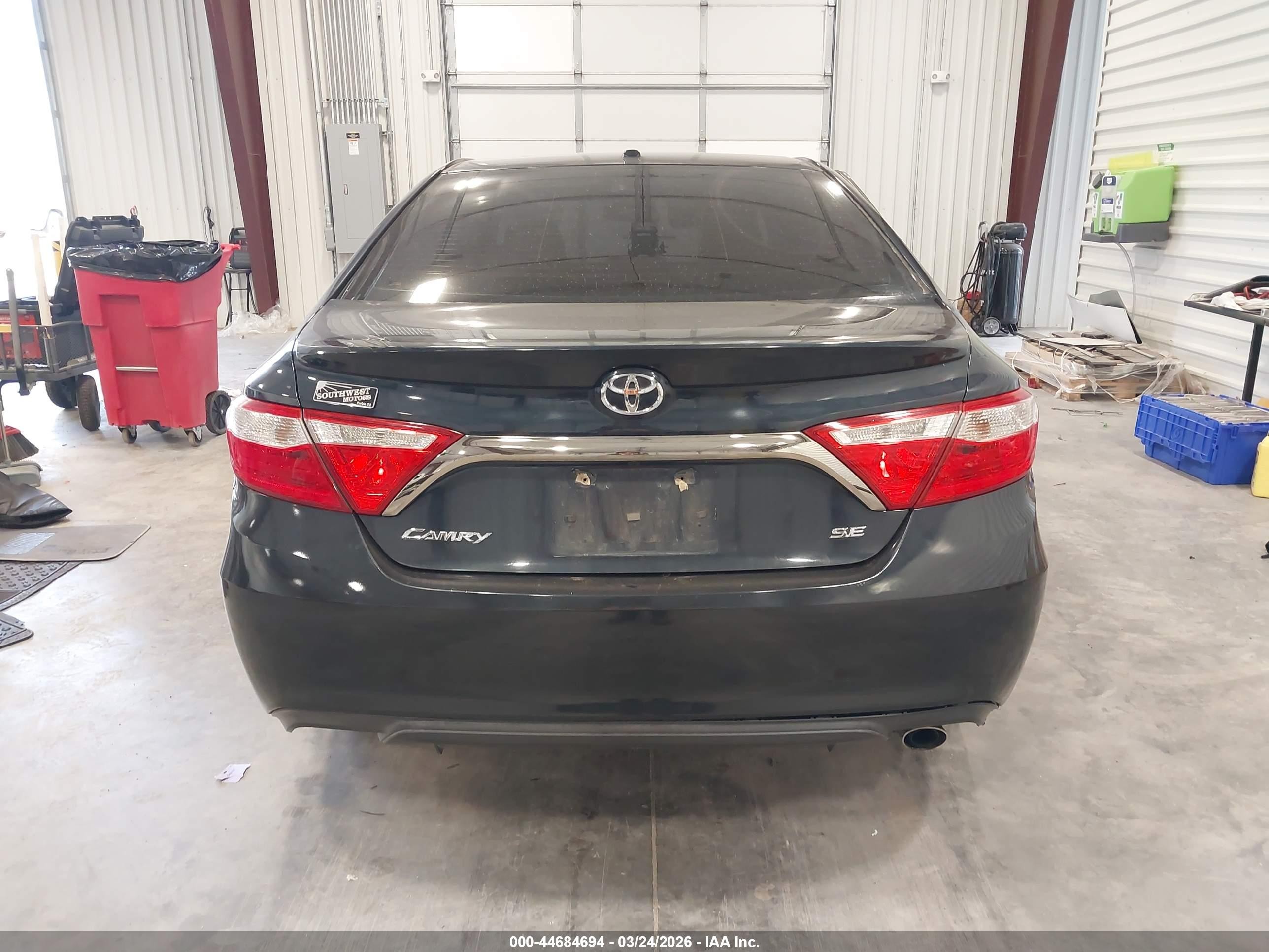 2015 Toyota Camry Se Dark Blue vin: 4T1BF1FK4FU478294