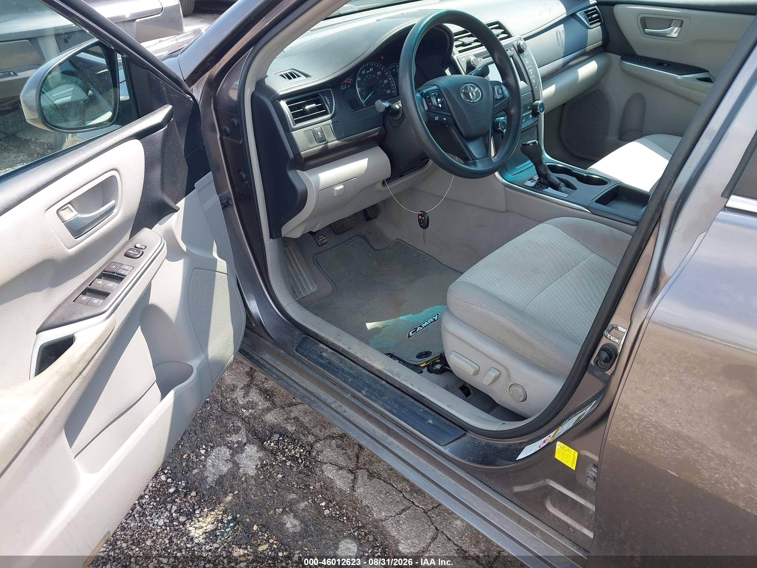 2015 Toyota Camry Le Коричневый vin: 4T1BF1FK4FU482233
