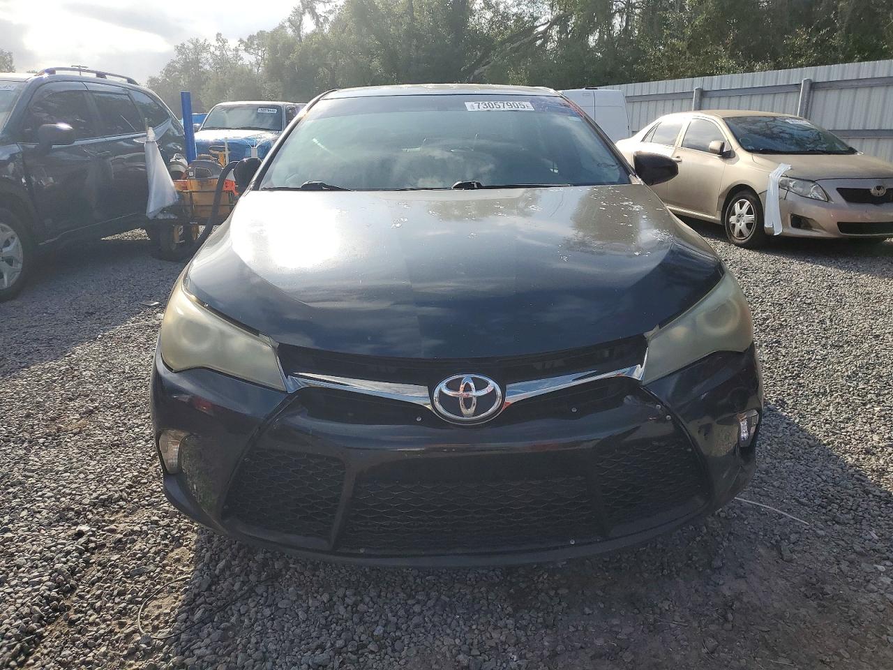 2015 Toyota Camry Se Gray vin: 4T1BF1FK4FU482765