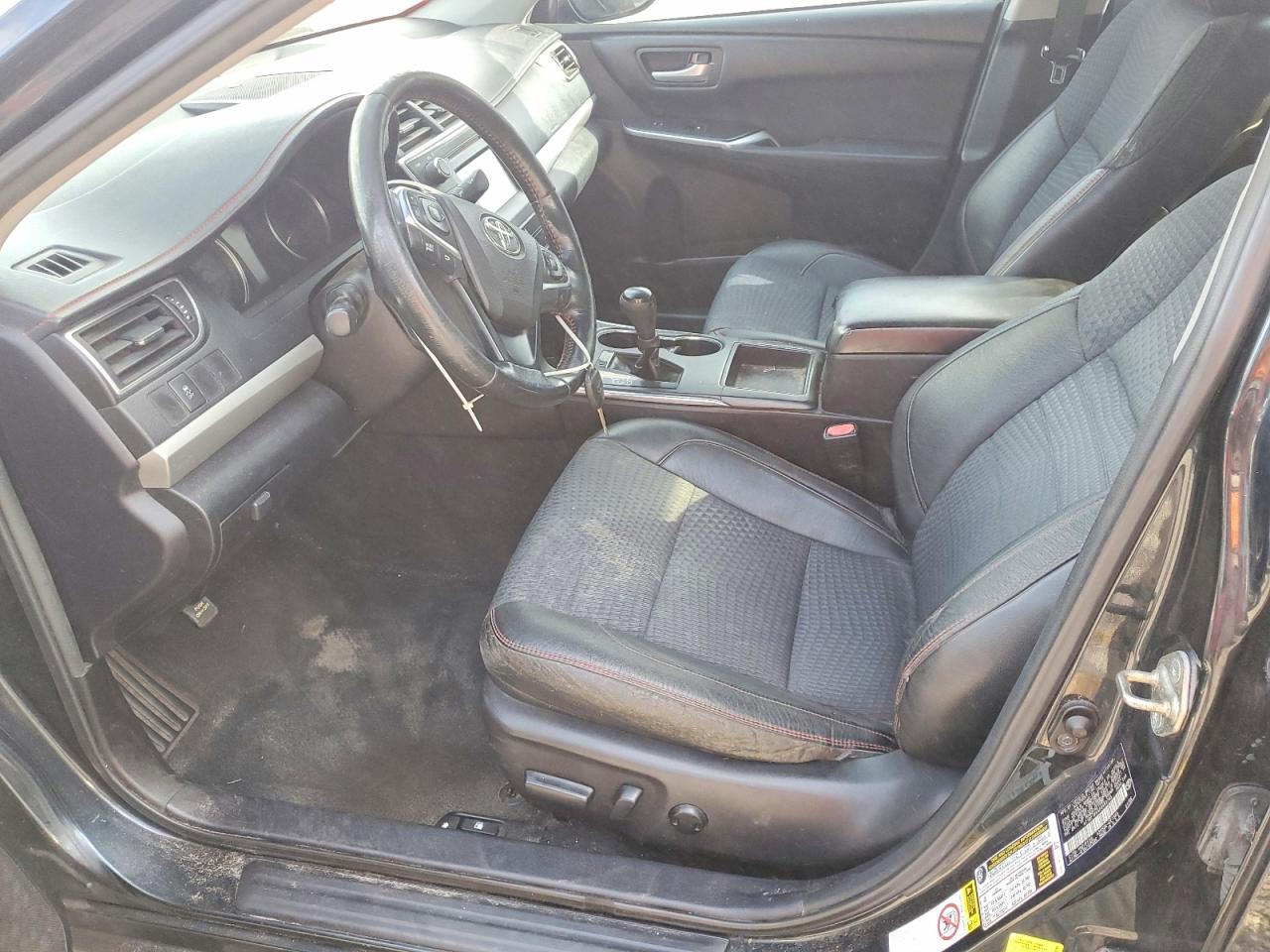 2015 Toyota Camry Se Gray vin: 4T1BF1FK4FU482765