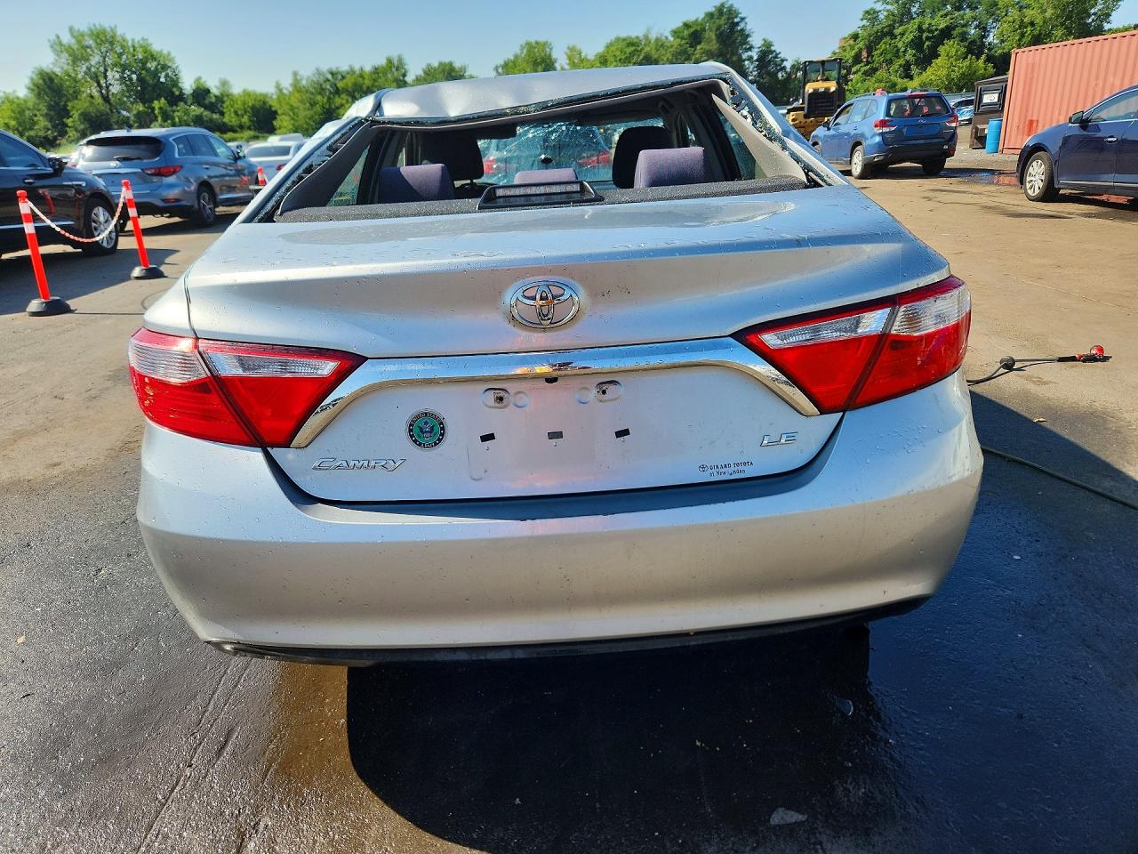 2015 Toyota Camry Le Silver vin: 4T1BF1FK4FU876878