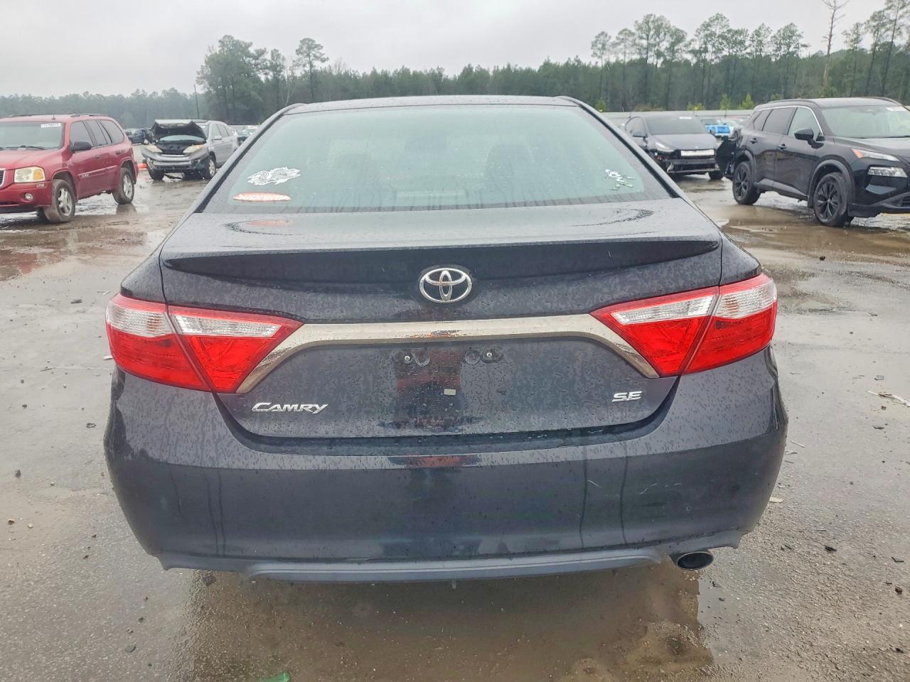 2015 Toyota Camry Se Black vin: 4T1BF1FK4FU882535
