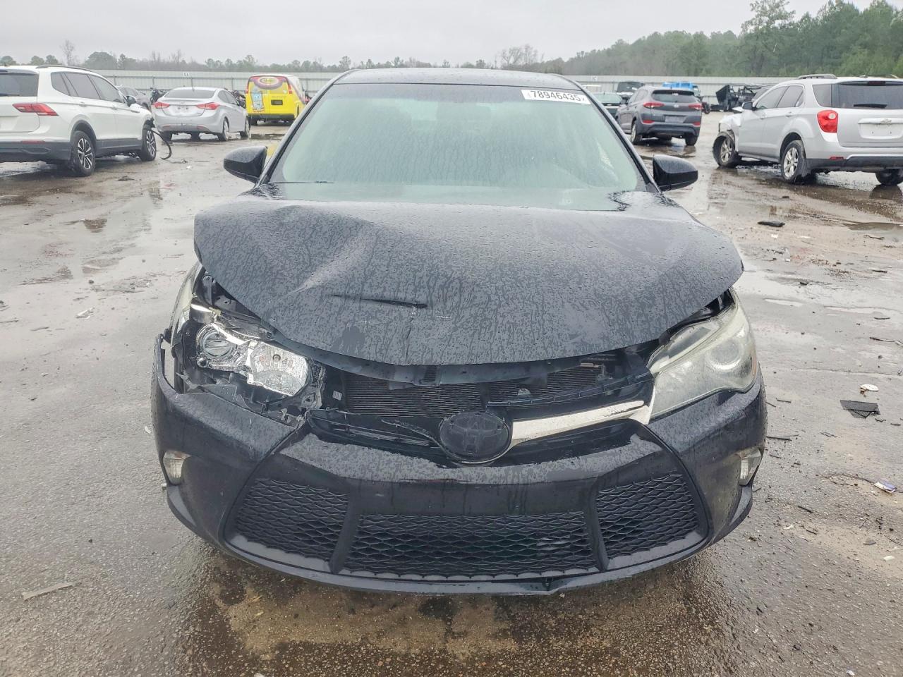2015 Toyota Camry Se Black vin: 4T1BF1FK4FU882535