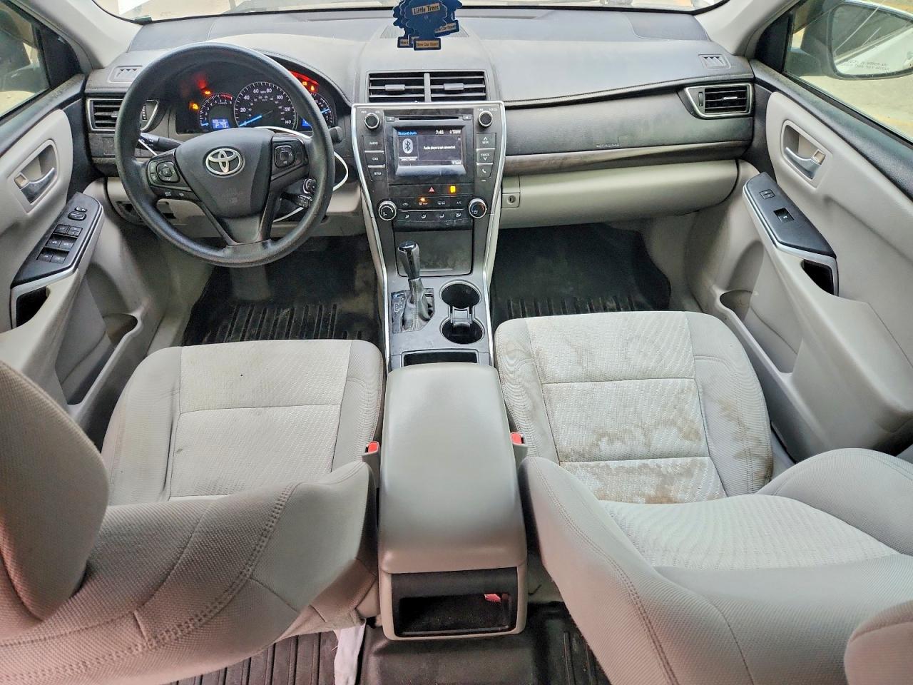 2015 Toyota Camry White vin: 4T1BF1FK4FU884821