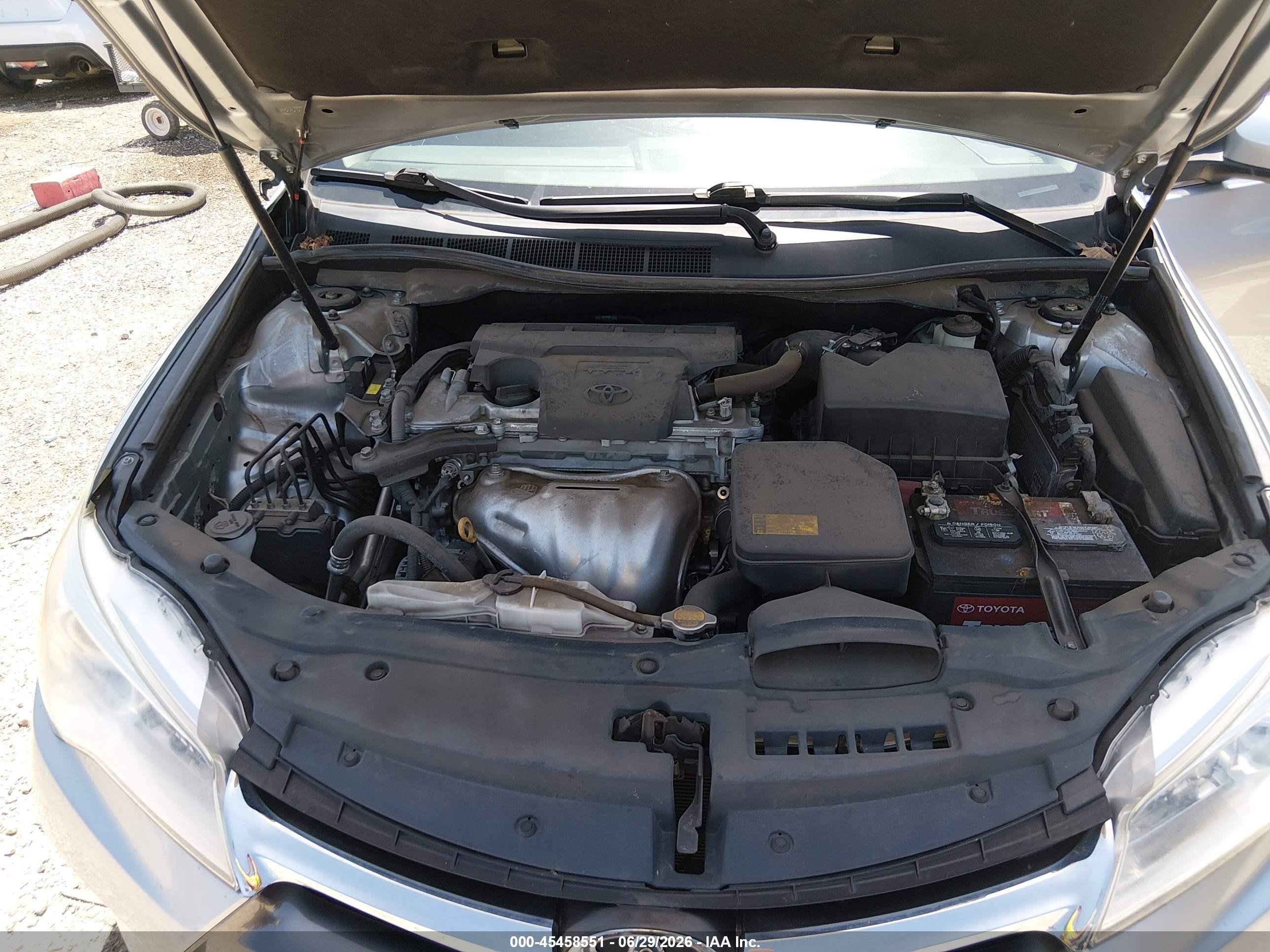 2015 Toyota Camry Xle Silver vin: 4T1BF1FK4FU885001