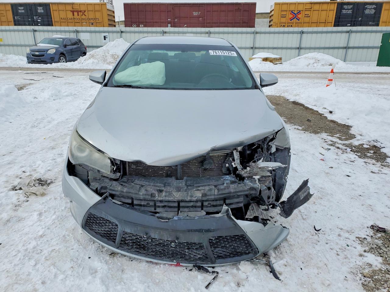 2015 Toyota Camry Silver vin: 4T1BF1FK4FU892711