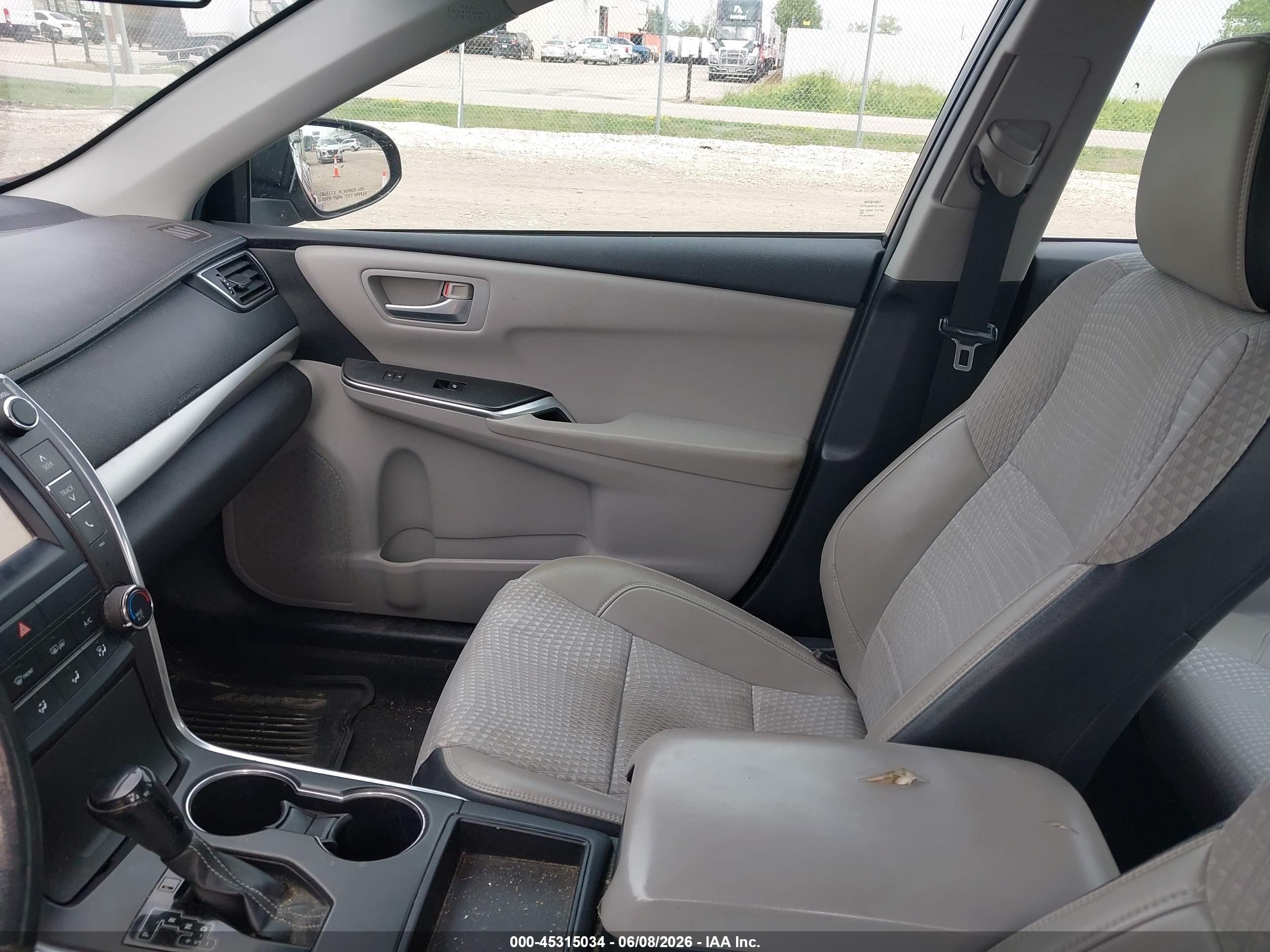 2015 Toyota Camry Se Красный vin: 4T1BF1FK4FU896578