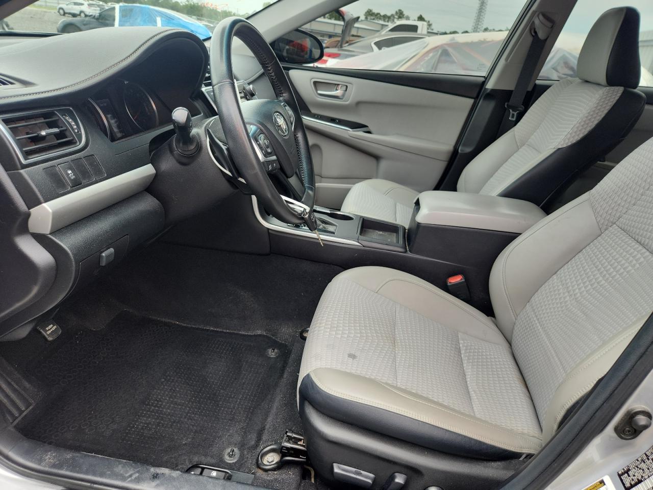 2015 Toyota Camry Se Silver vin: 4T1BF1FK4FU908132