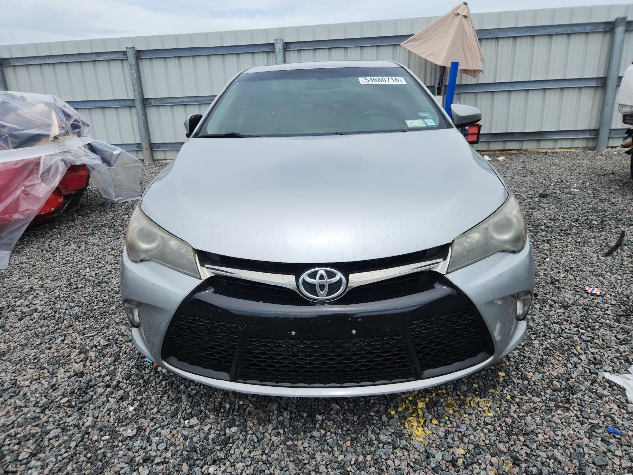 2015 Toyota Camry Se Silver vin: 4T1BF1FK4FU908132