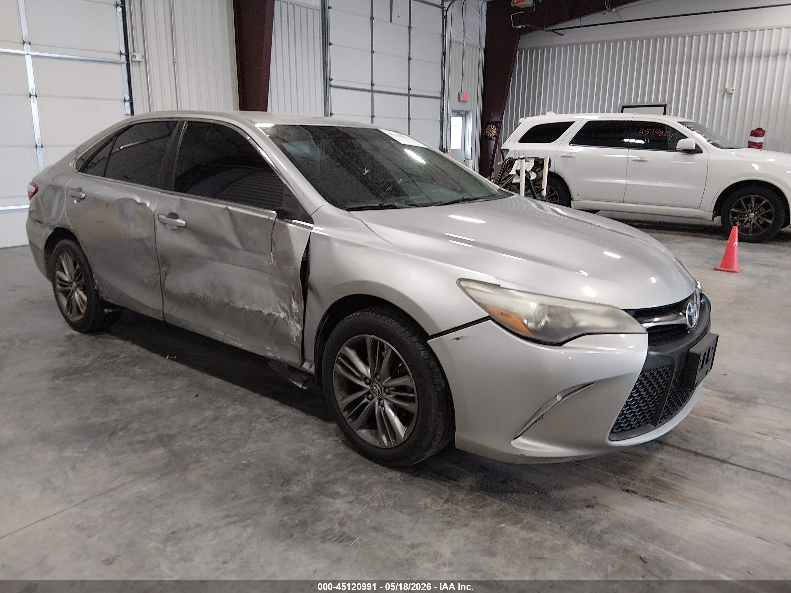 2015 Toyota Camry Se Silver vin: 4T1BF1FK4FU913265
