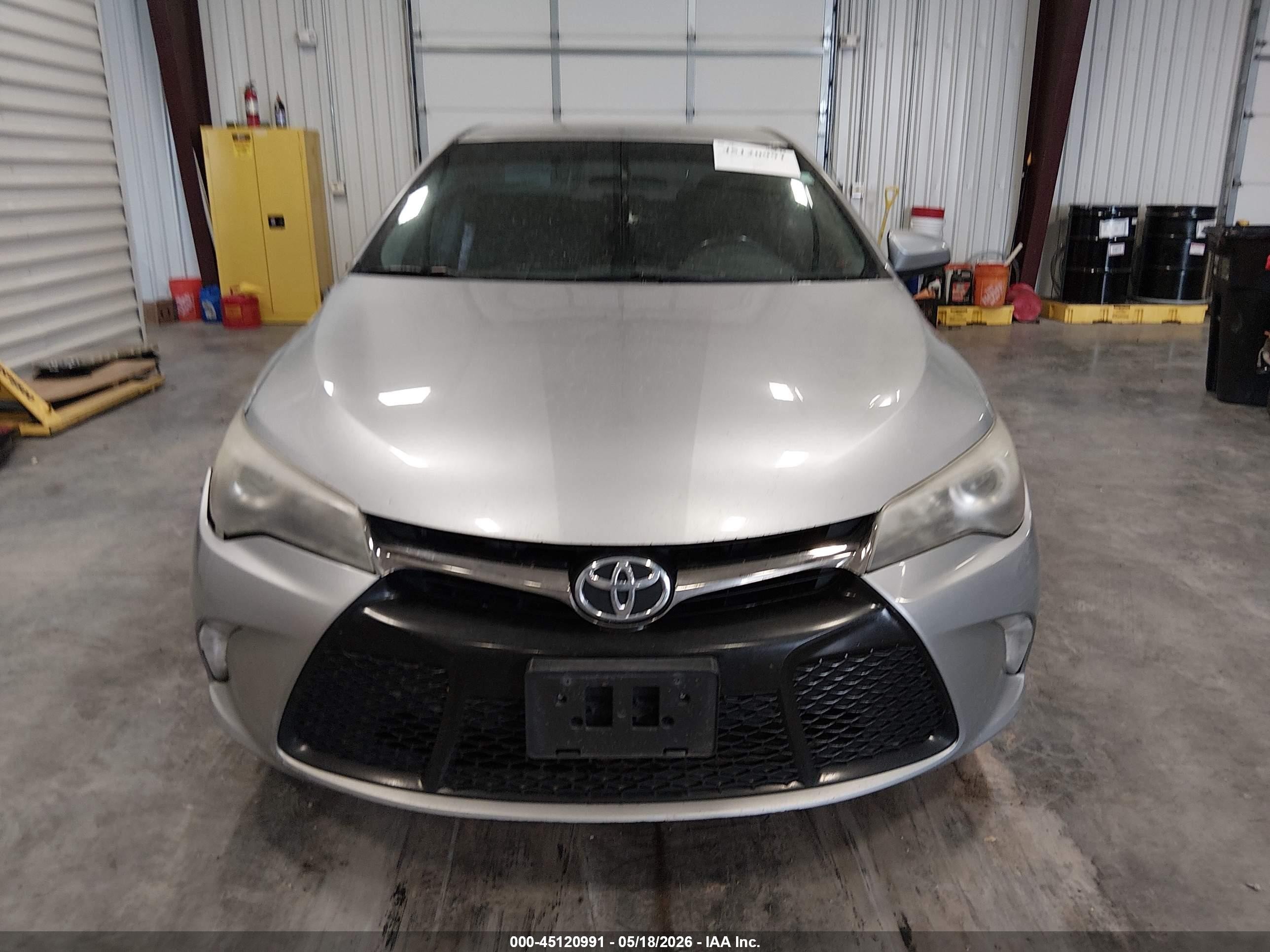 2015 Toyota Camry Se Silver vin: 4T1BF1FK4FU913265