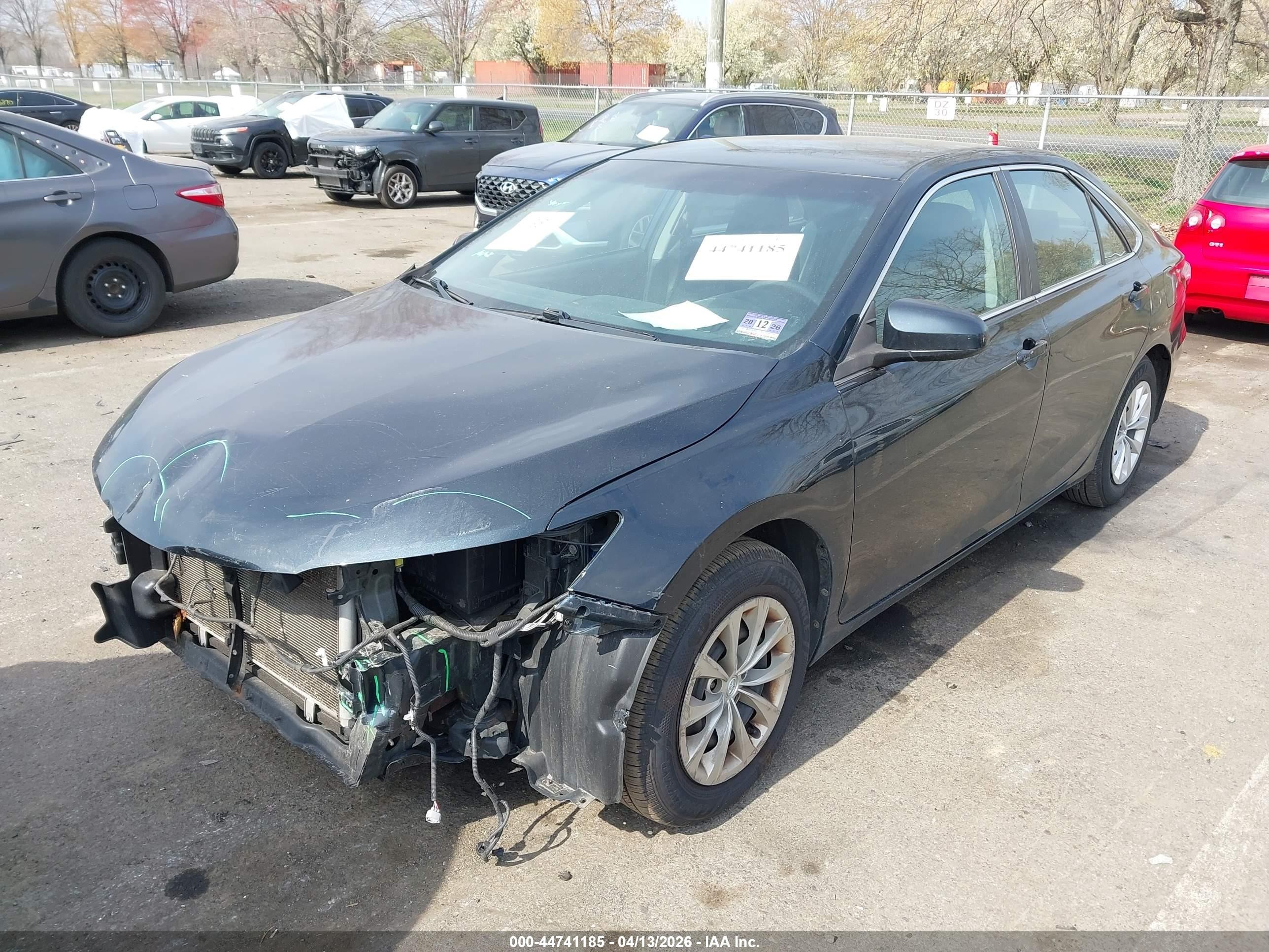 2015 Toyota Camry Le Black vin: 4T1BF1FK4FU920829