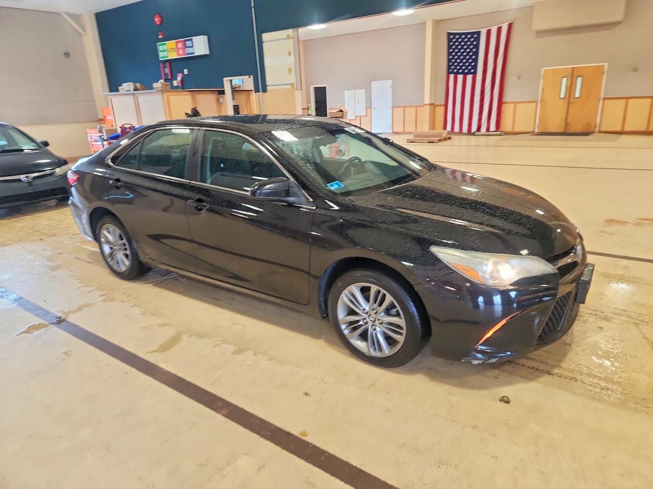 2015 Toyota Camry Se Black vin: 4T1BF1FK4FU931524