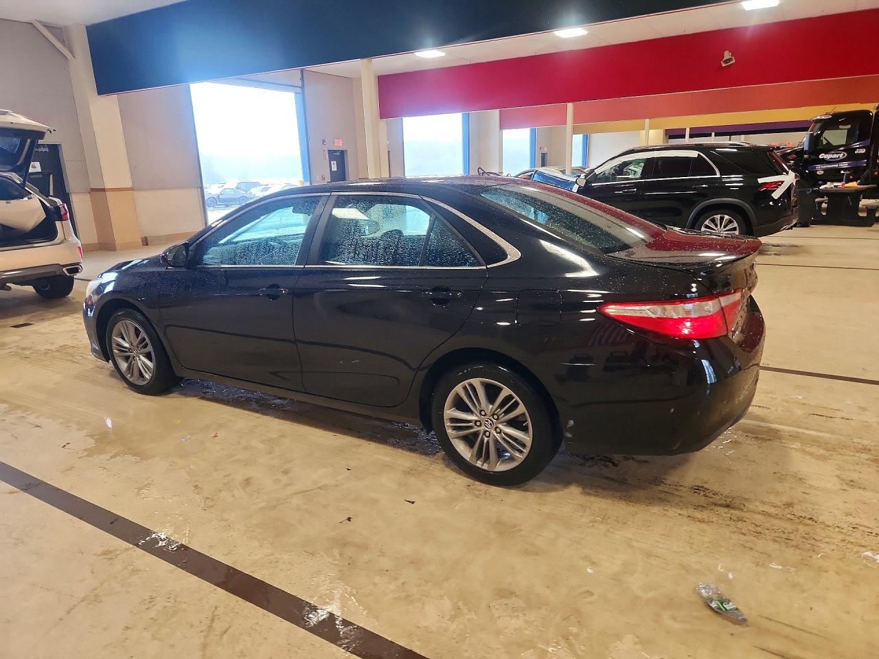 2015 Toyota Camry Se Black vin: 4T1BF1FK4FU931524