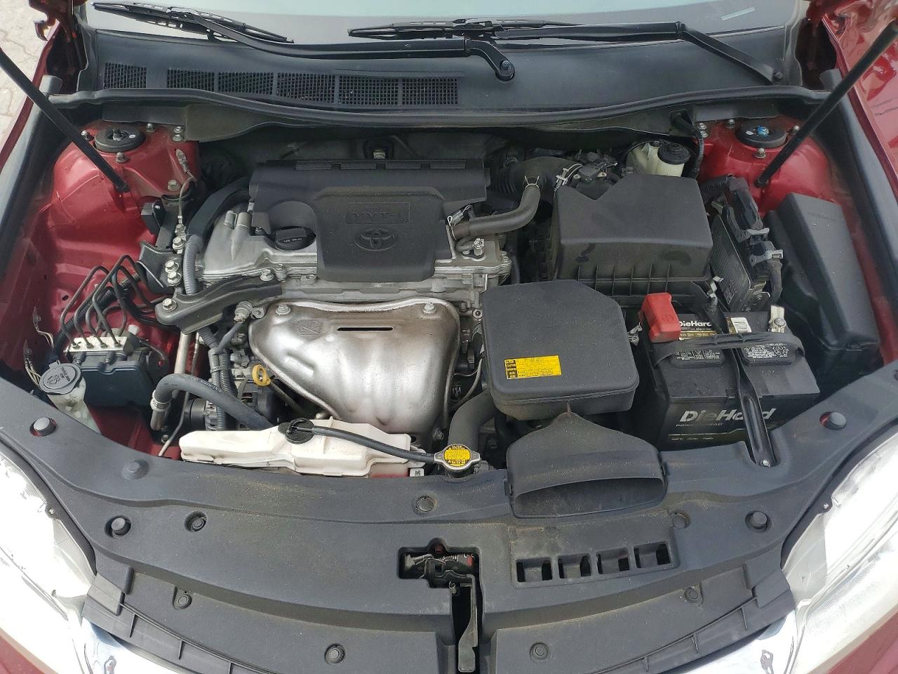 2015 Toyota Camry Xle Red vin: 4T1BF1FK4FU945794
