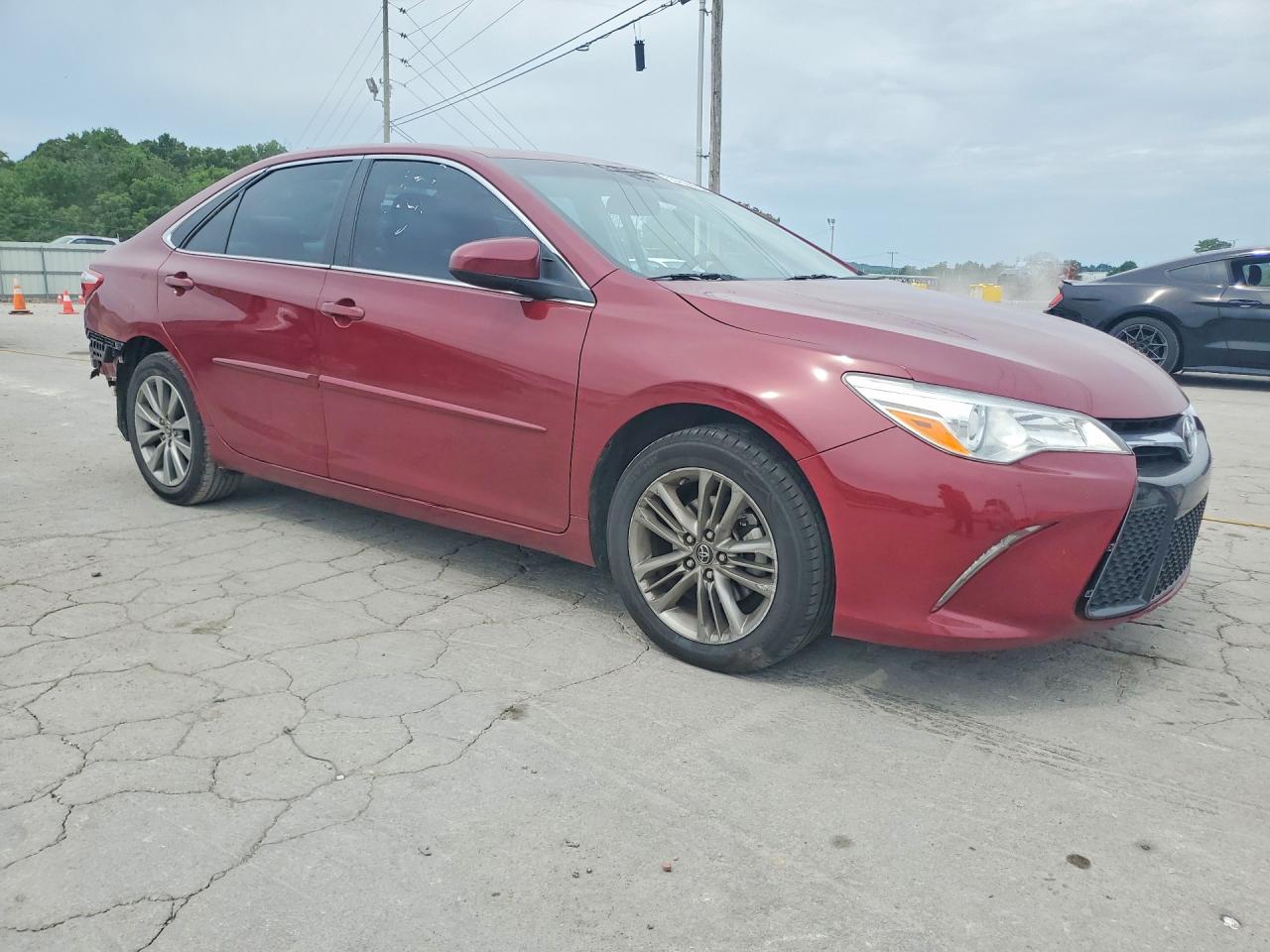 2015 Toyota Camry Xle Red vin: 4T1BF1FK4FU945794
