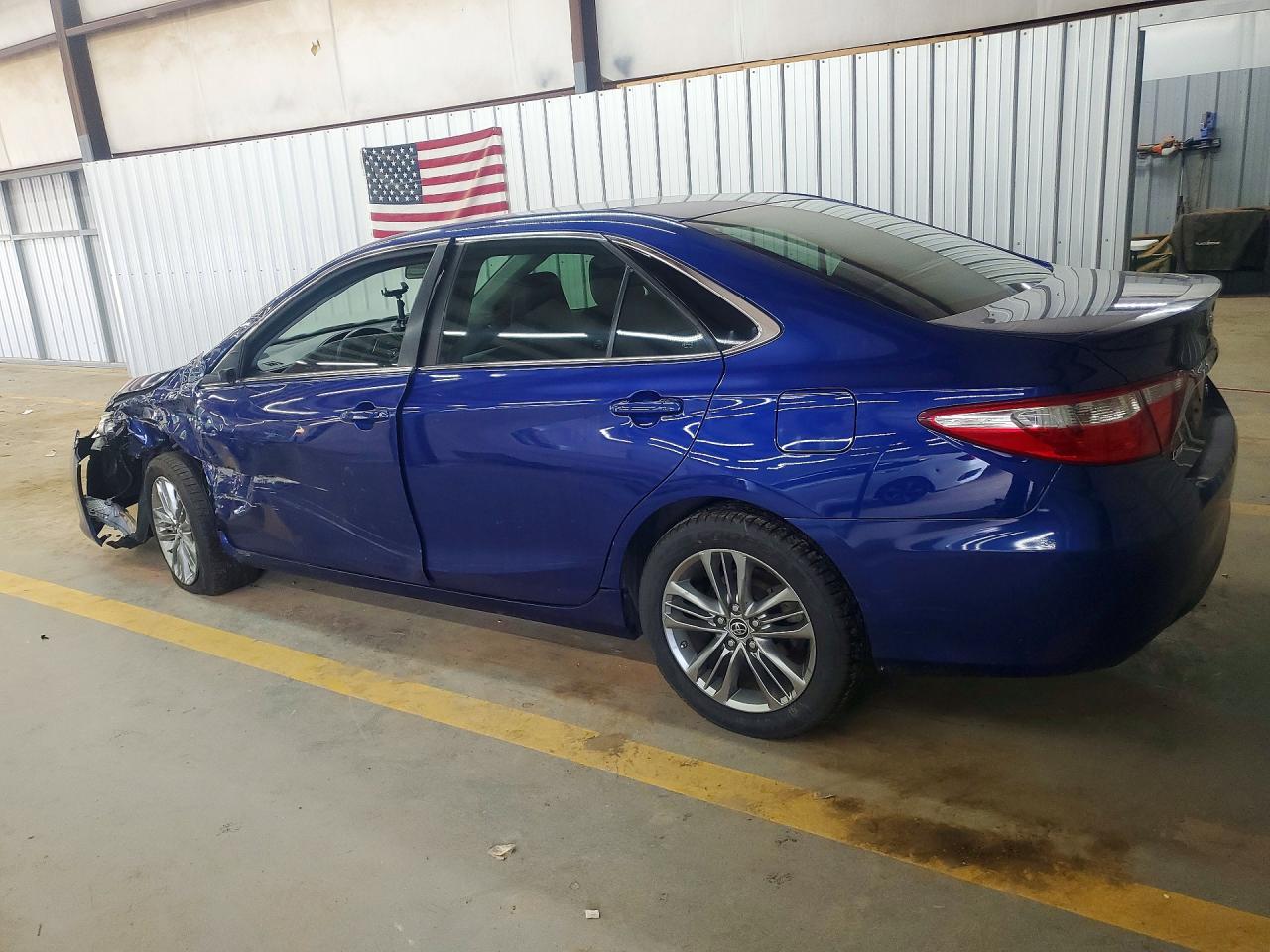 2015 Toyota Camry Se Blue vin: 4T1BF1FK4FU953037