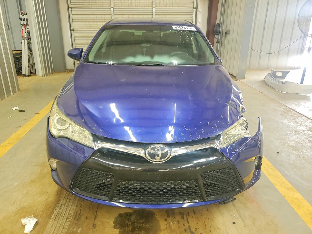 2015 Toyota Camry Se Blue vin: 4T1BF1FK4FU953037