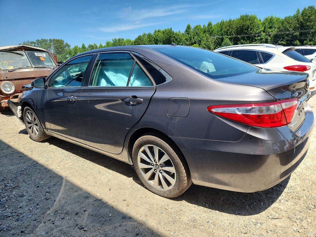 2015 Toyota Camry Xle Gray vin: 4T1BF1FK4FU955385