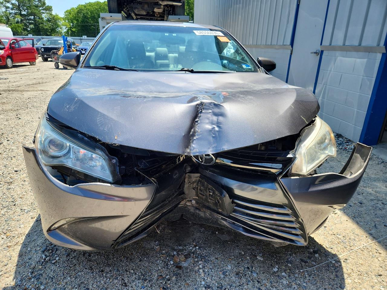 2015 Toyota Camry Xle Gray vin: 4T1BF1FK4FU955385