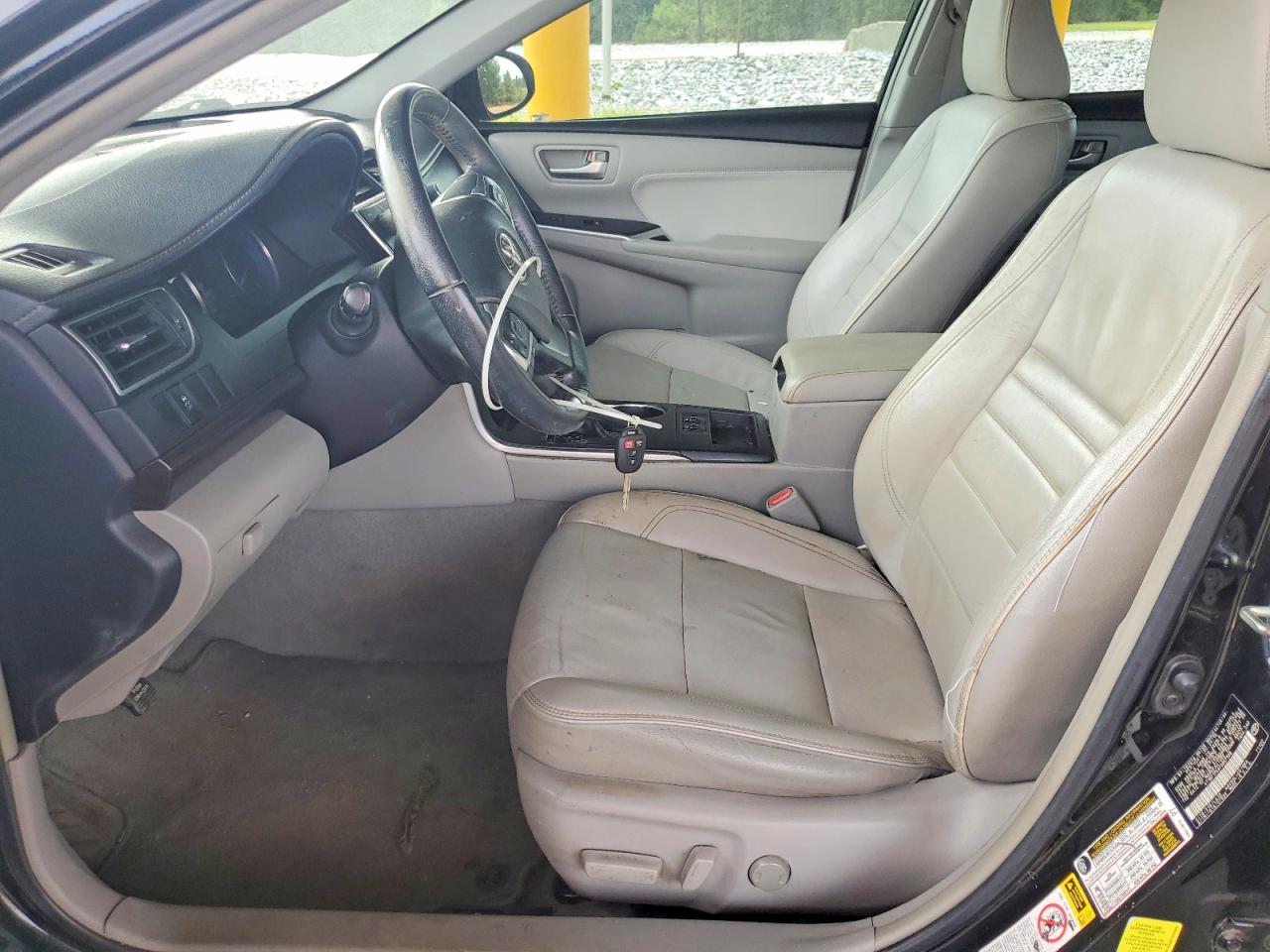 2015 Toyota Camry Xle Black vin: 4T1BF1FK4FU957508