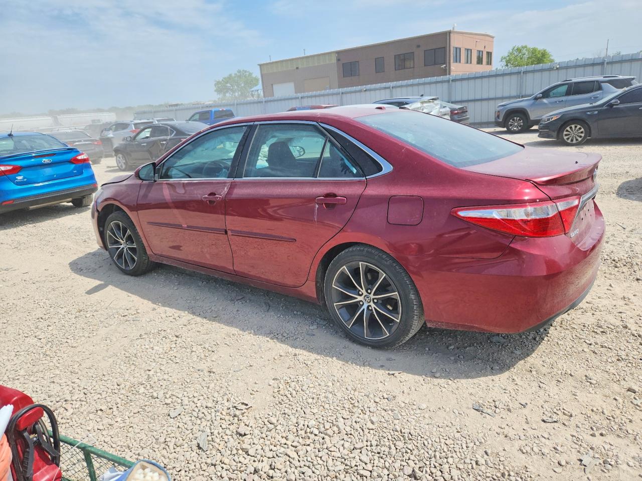 2015 Toyota Camry Xse Red vin: 4T1BF1FK4FU974860