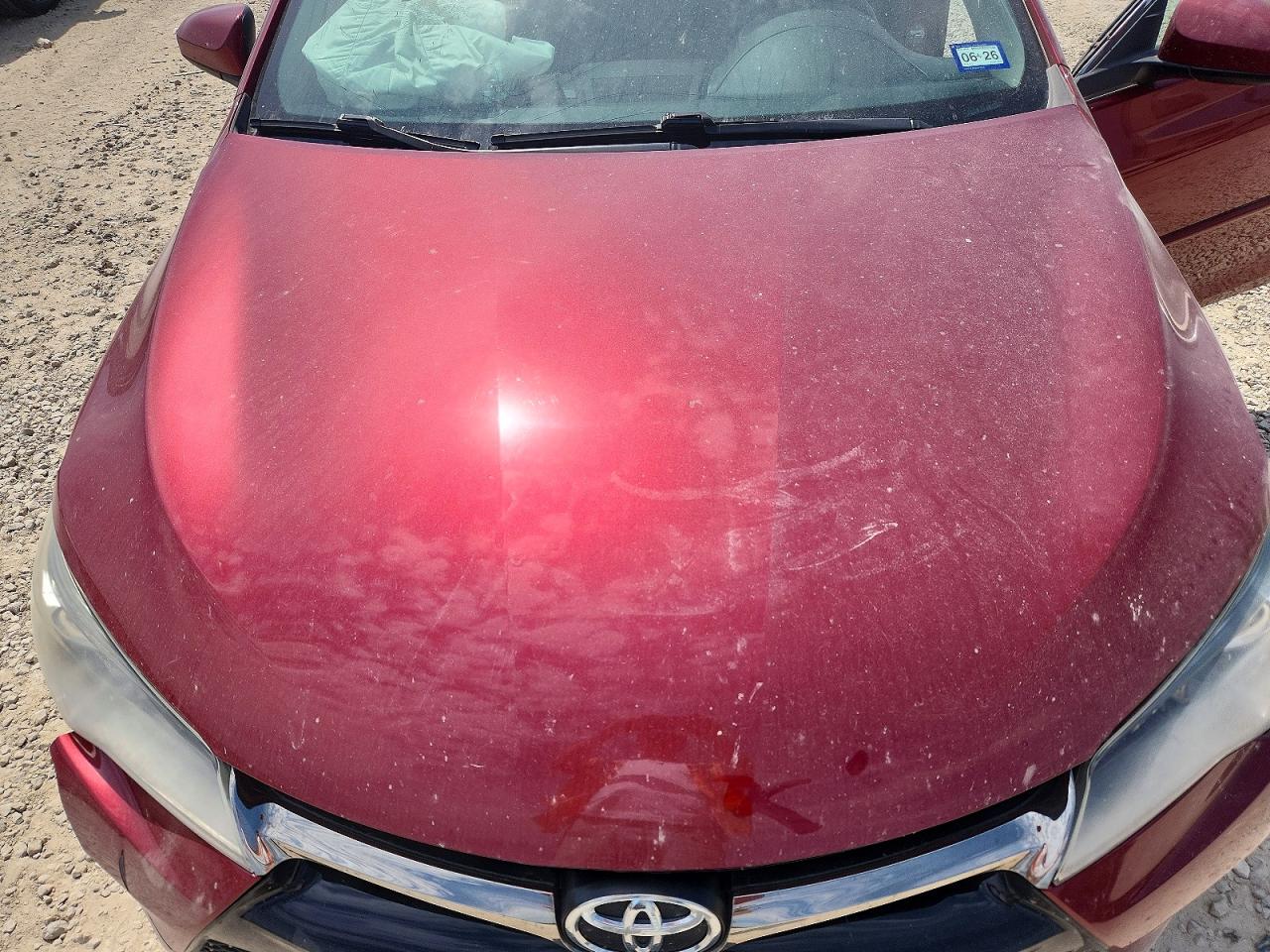 2015 Toyota Camry Xse Red vin: 4T1BF1FK4FU974860