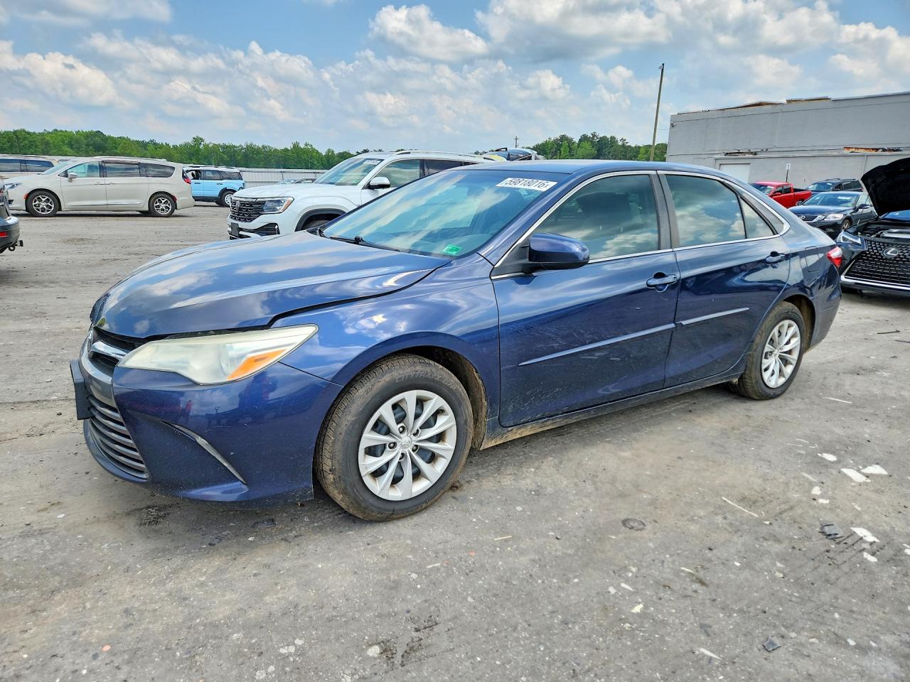 2015 Toyota Camry Le Blue vin: 4T1BF1FK4FU988886