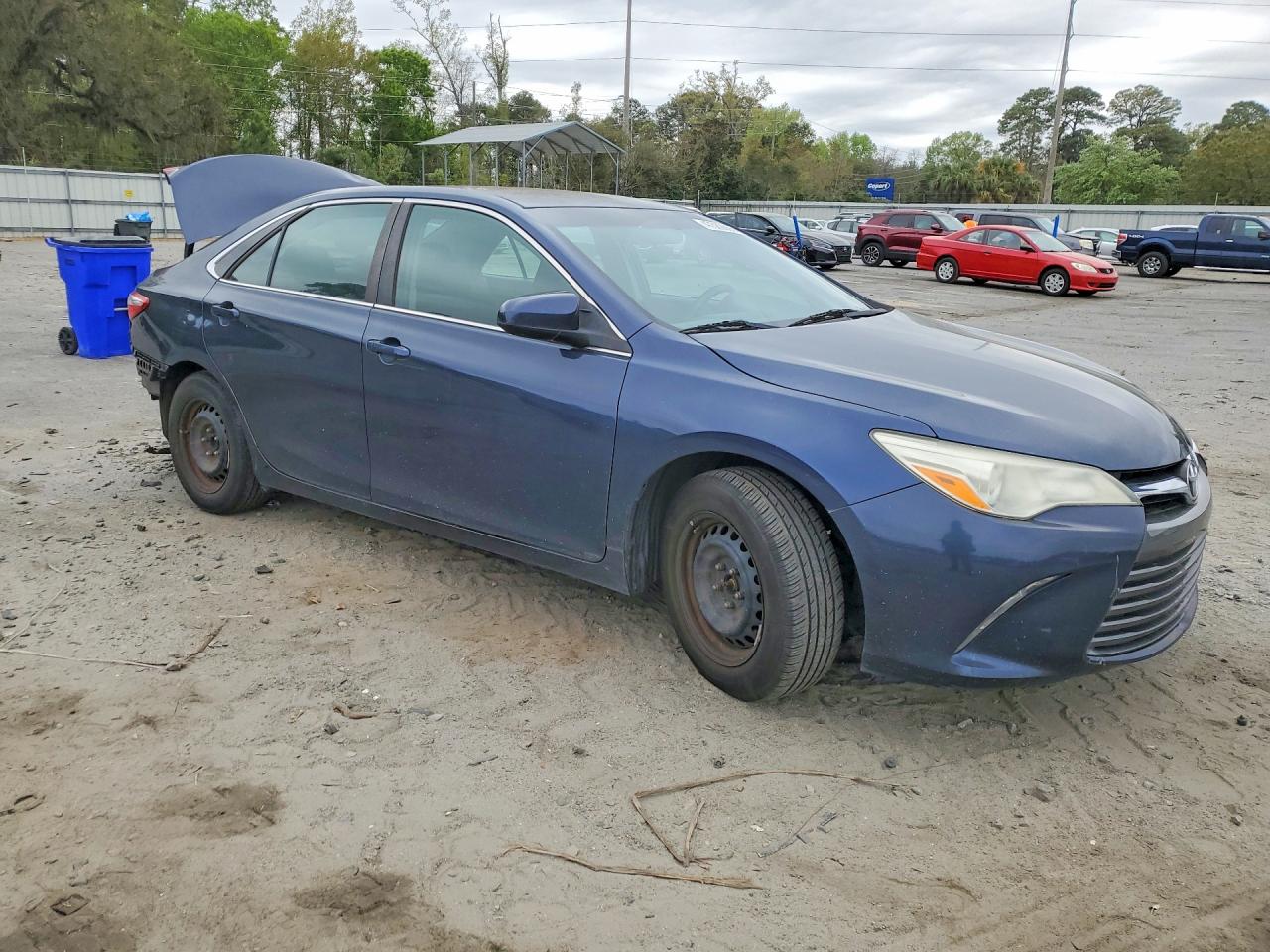 2015 Toyota Camry Le Blue vin: 4T1BF1FK4FU993229