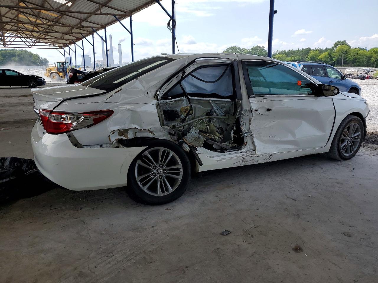 2016 Toyota Camry Se White vin: 4T1BF1FK4GU147667