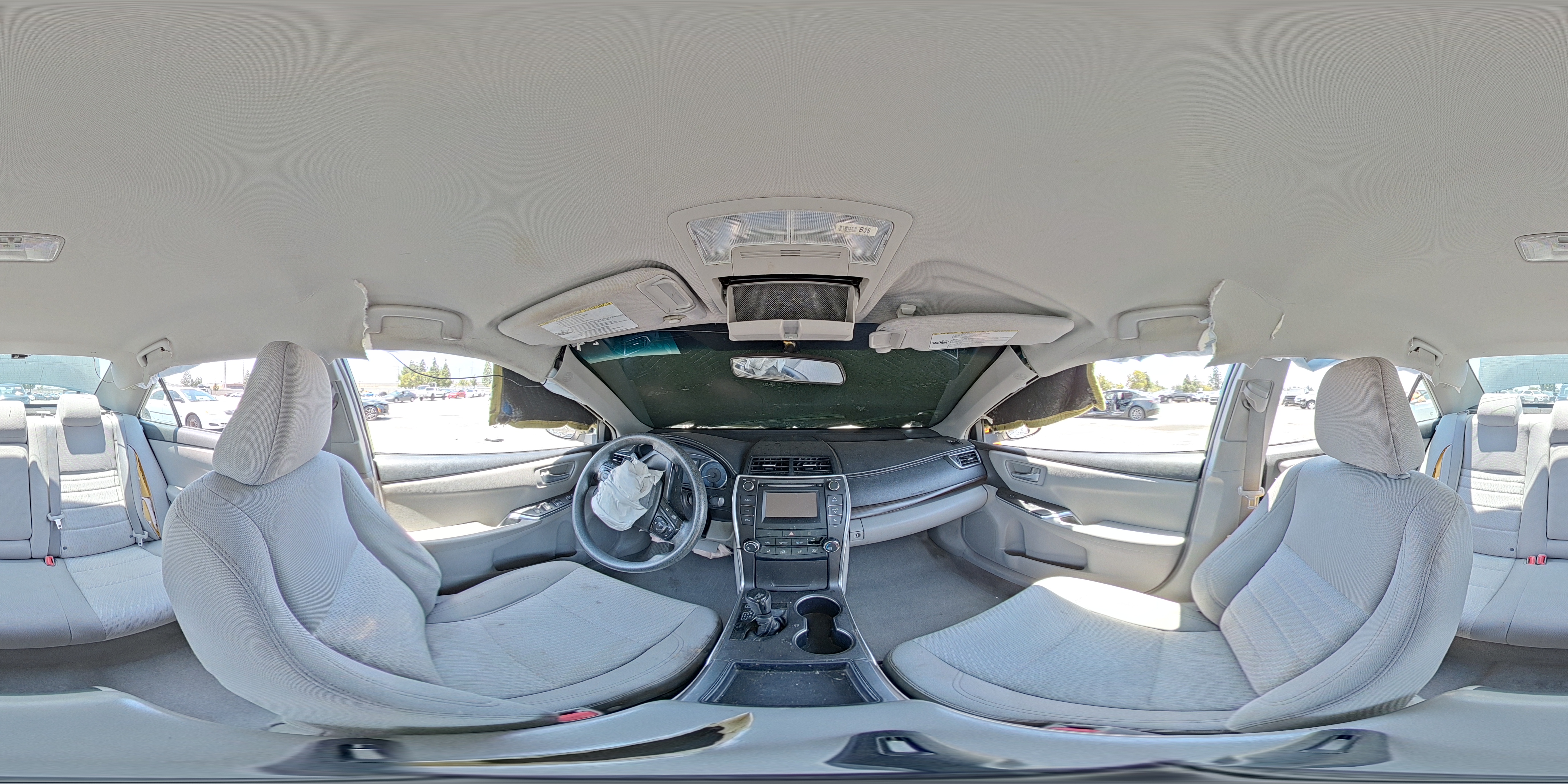 2017 Toyota Camry Le Серебряный vin: 4T1BF1FK4HU290961