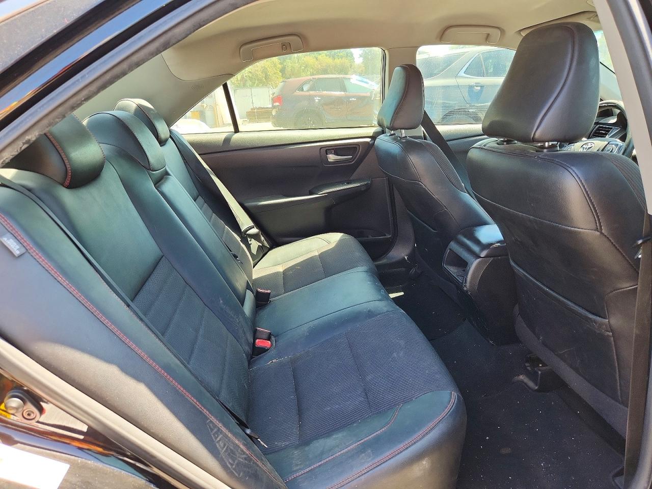 2017 Toyota Camry Se Black vin: 4T1BF1FK4HU374293