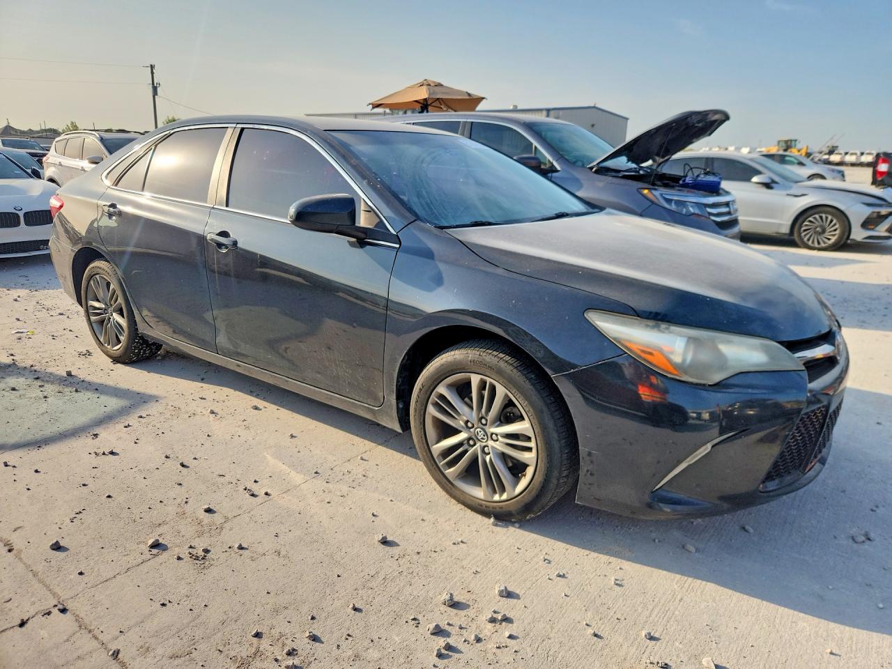 2017 Toyota Camry Se Black vin: 4T1BF1FK4HU400262