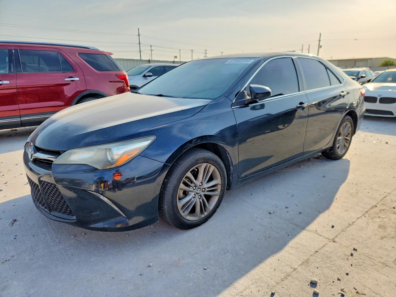 2017 Toyota Camry Se Black vin: 4T1BF1FK4HU400262