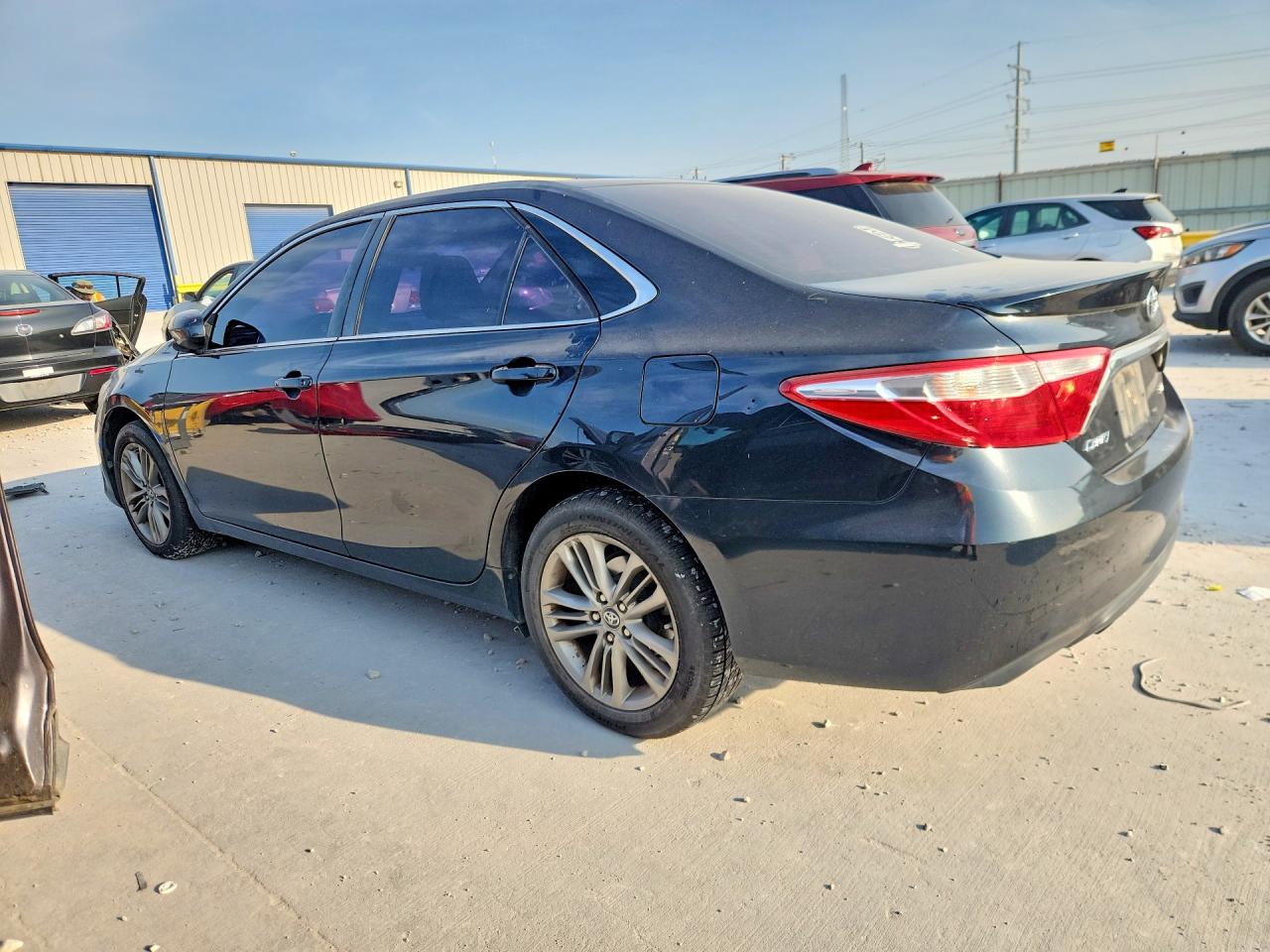 2017 Toyota Camry Se Black vin: 4T1BF1FK4HU400262