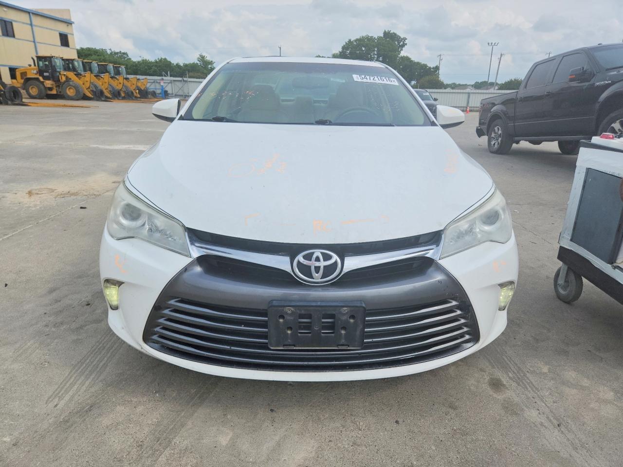 2017 Toyota Camry Xle White vin: 4T1BF1FK4HU652593