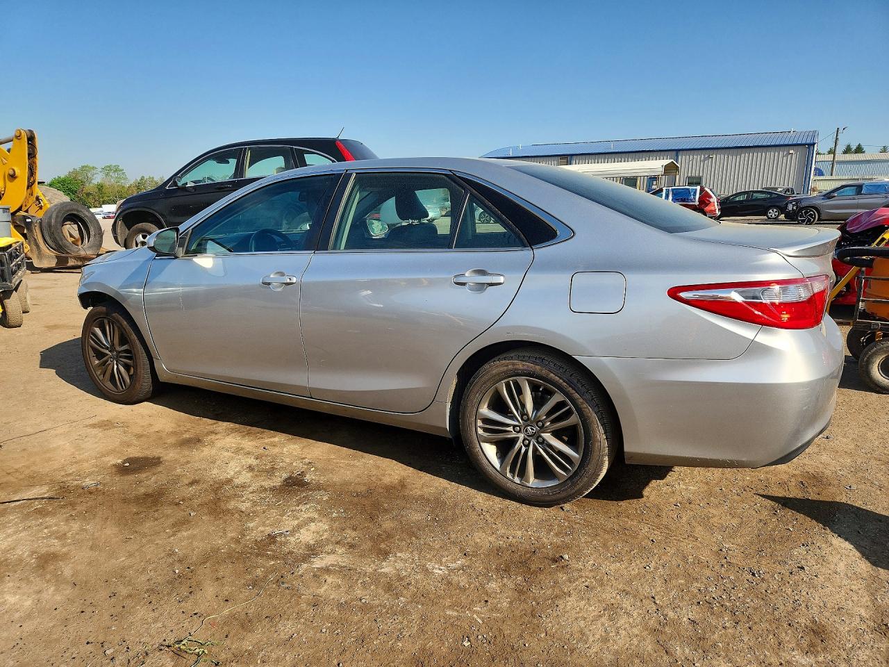 2017 Toyota Camry Se Silver vin: 4T1BF1FK4HU751186