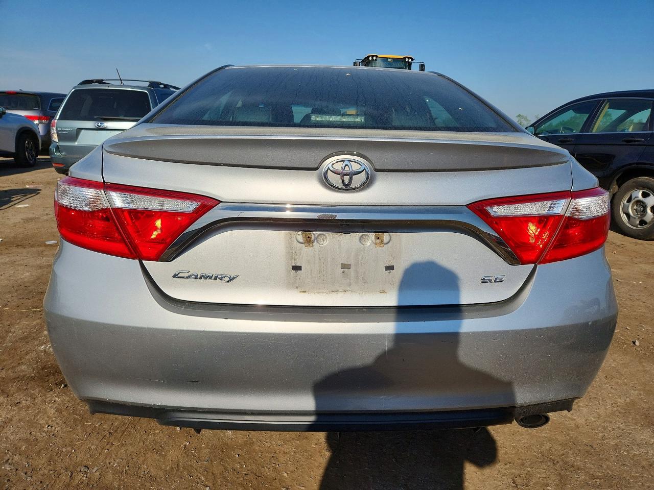 2017 Toyota Camry Se Silver vin: 4T1BF1FK4HU751186