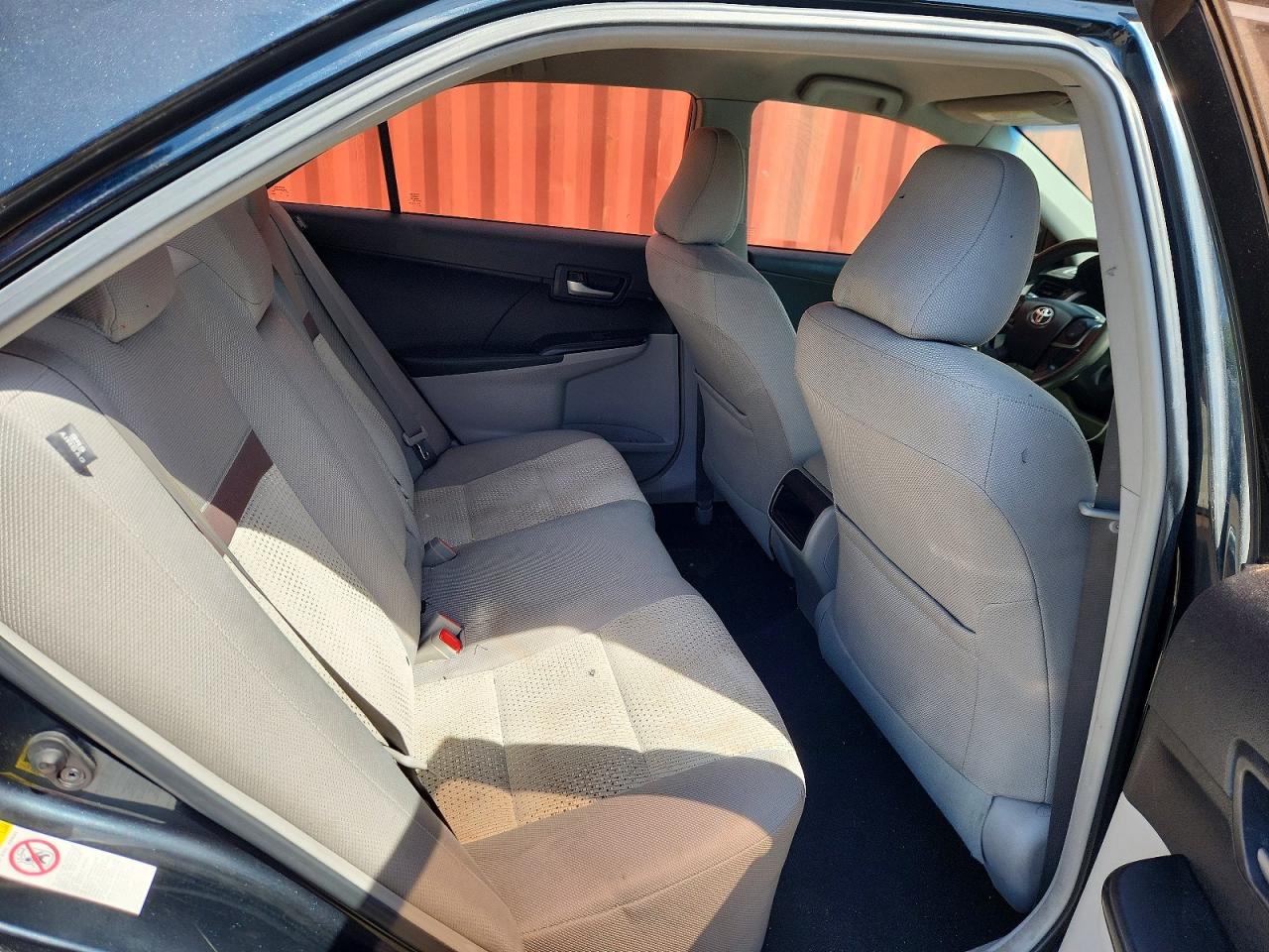 2012 Toyota Camry L Black vin: 4T1BF1FK5CU001496