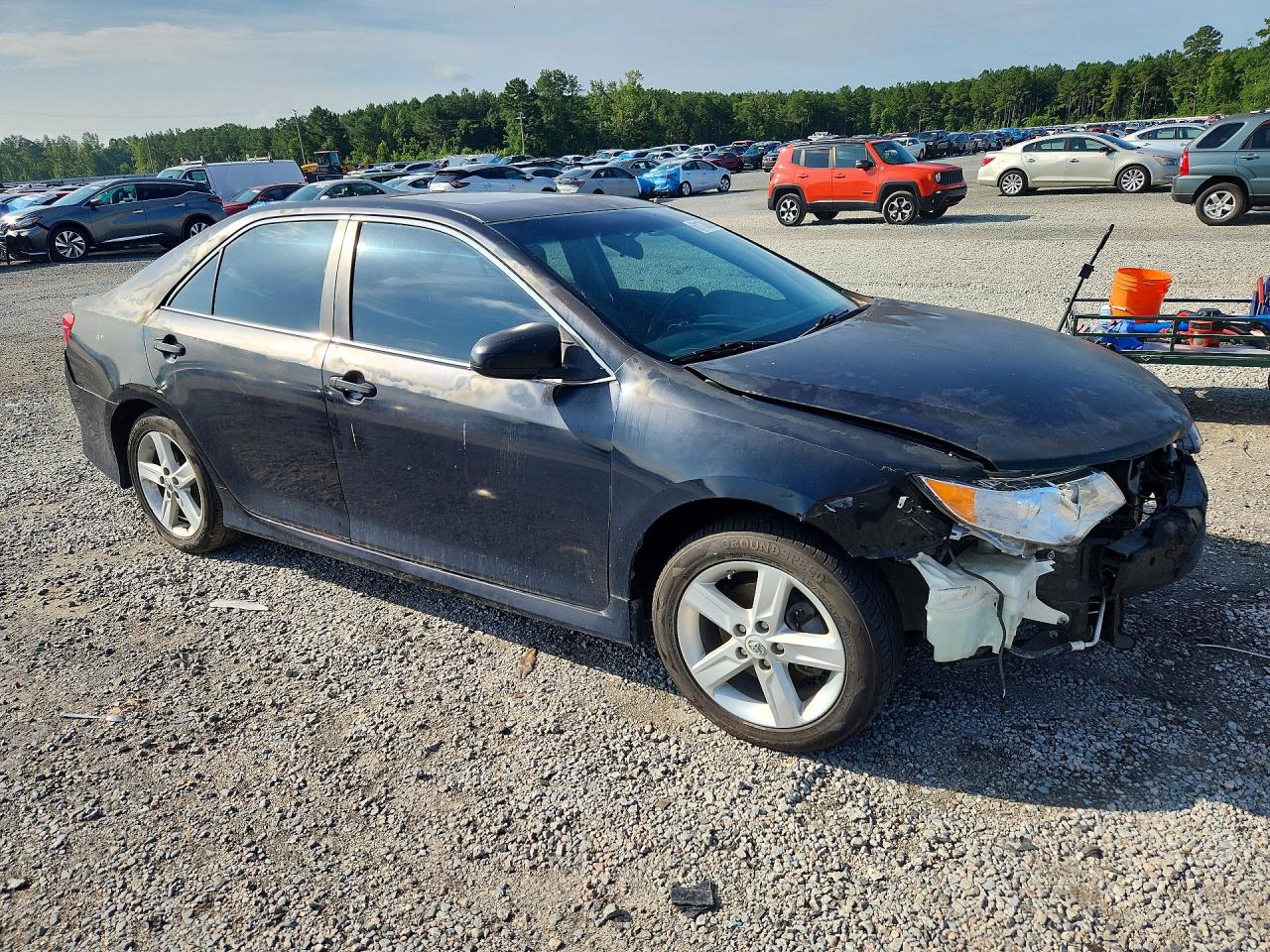 2012 Toyota Camry Se Black vin: 4T1BF1FK5CU010683
