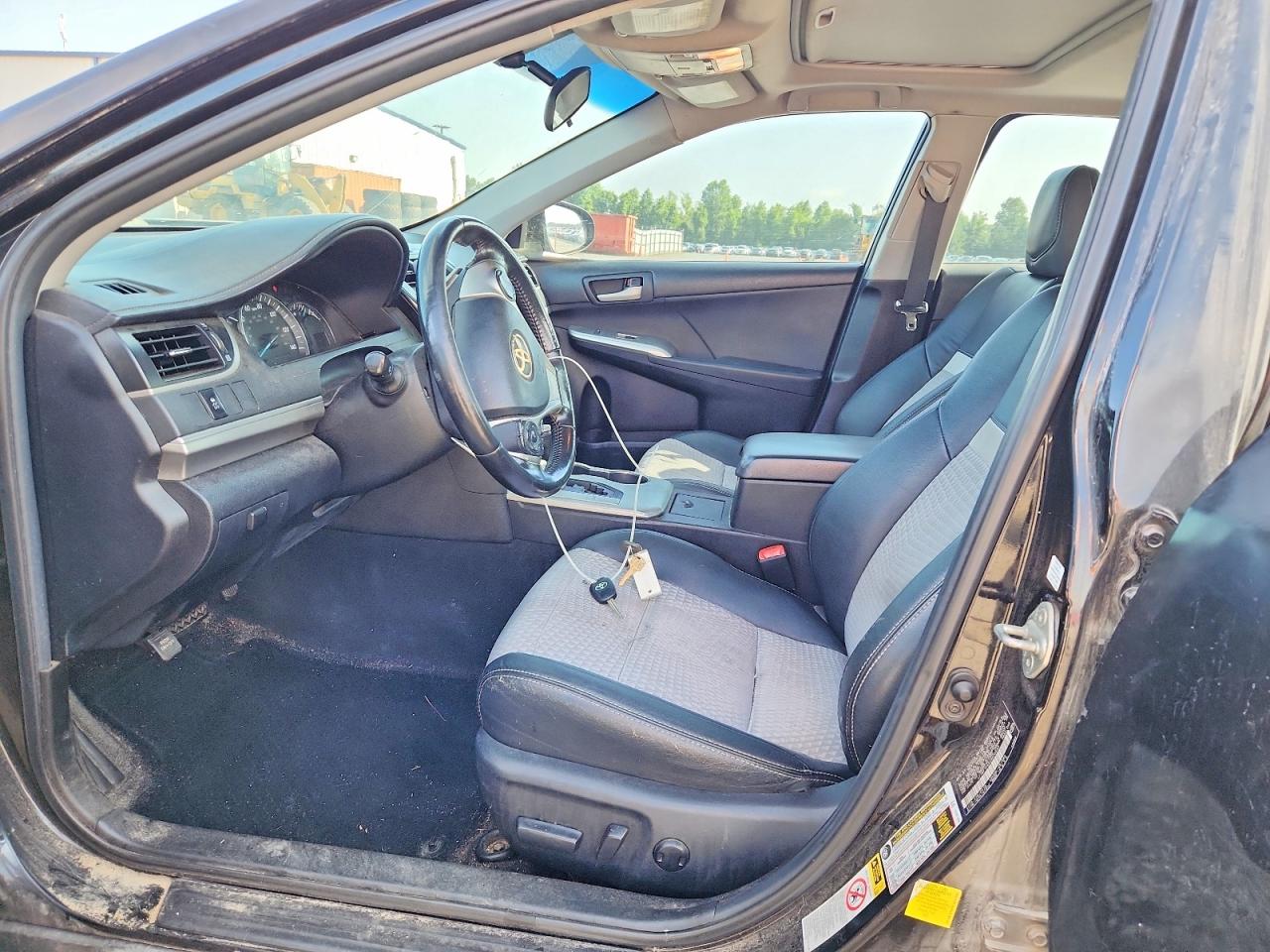 2012 Toyota Camry Se Black vin: 4T1BF1FK5CU010683